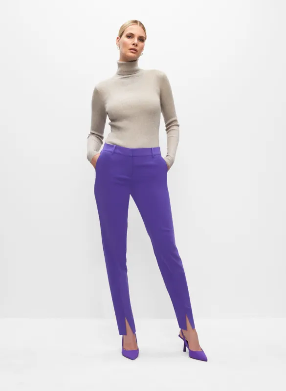 Giselle Slit Hem Ankle Pants sold by Melanie Lyne