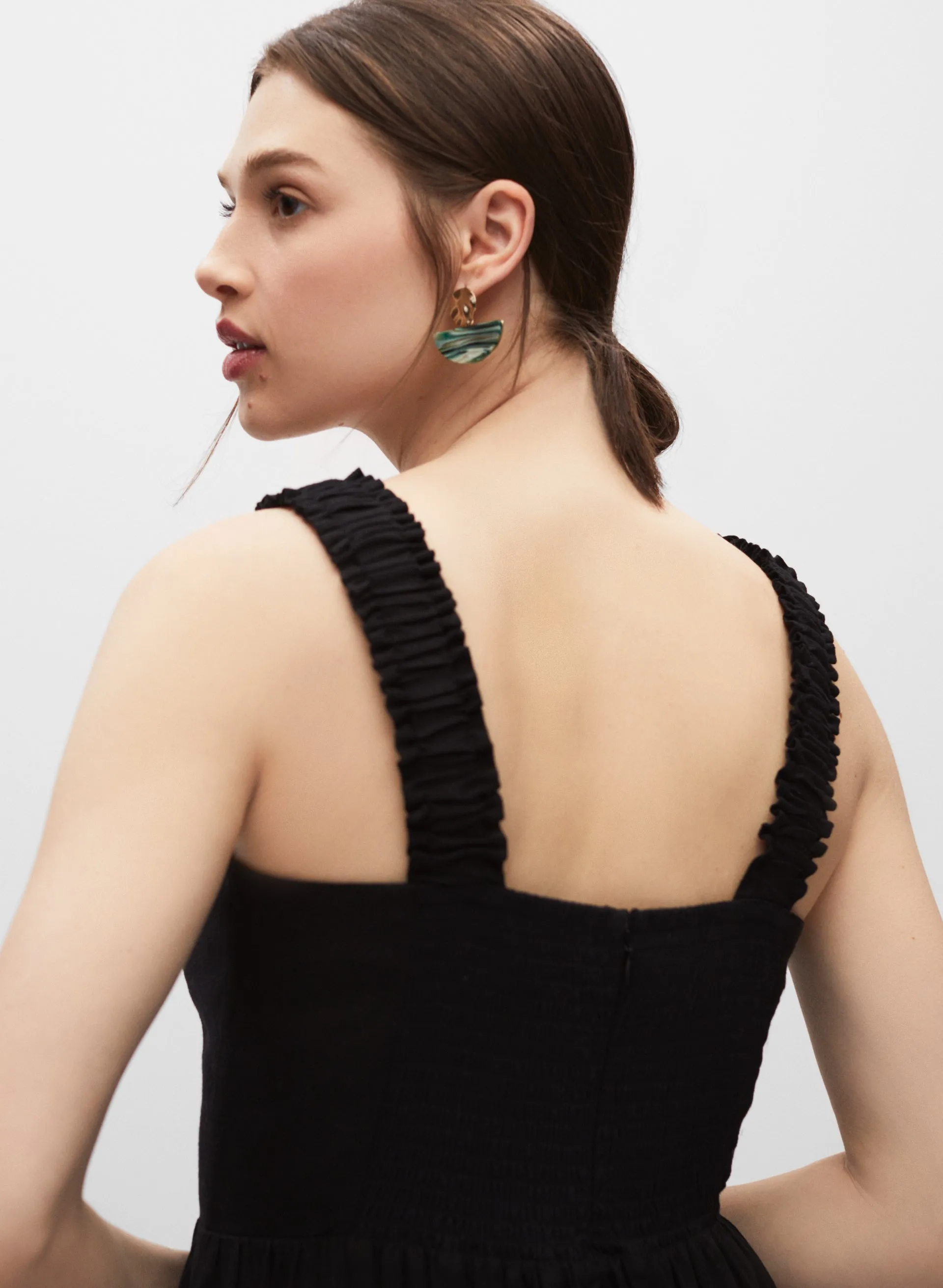 Tiered Crochet Detail Maxi Dress sold by Melanie Lyne product image thumbnail 2