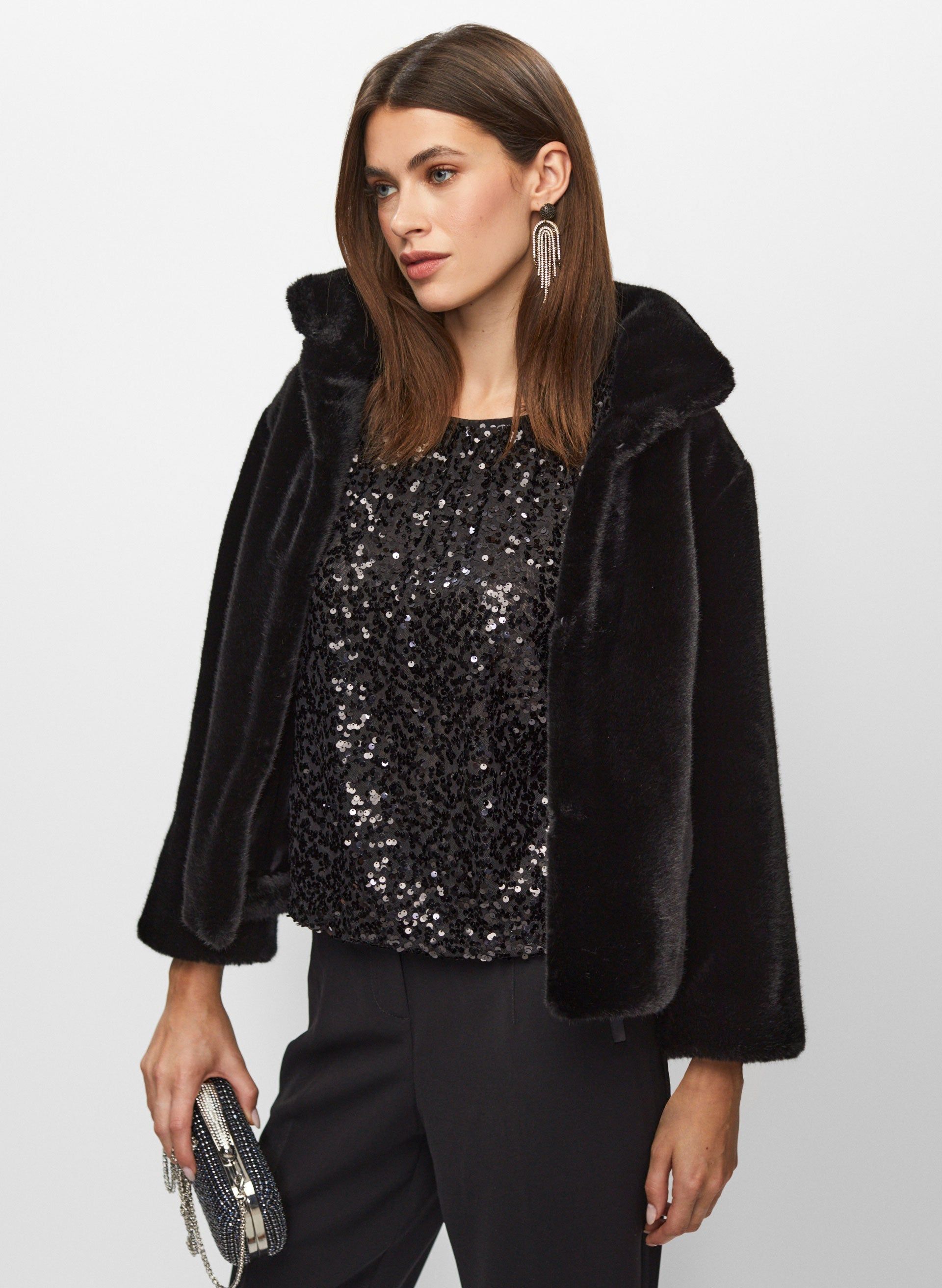 Sequin Detail Crew Neck Top sold by Melanie Lyne product image thumbnail 5