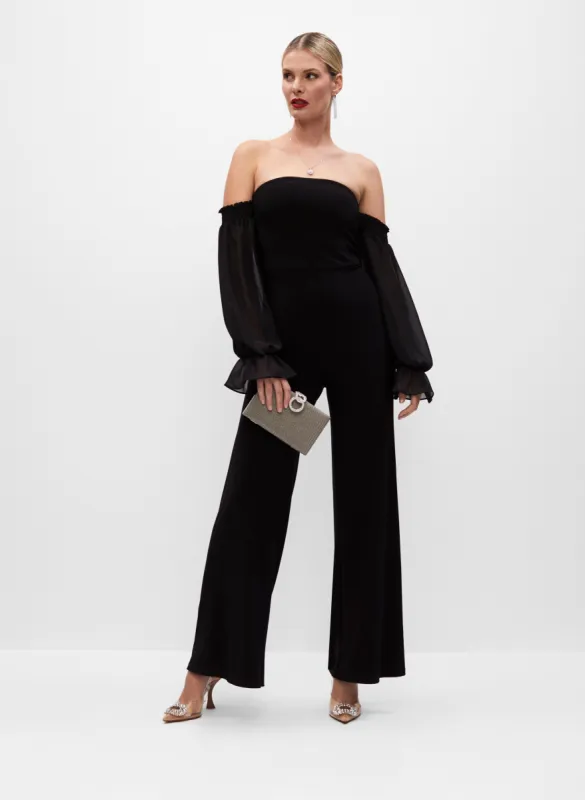 Off-the-Shoulder Jumpsuit sold by Melanie Lyne