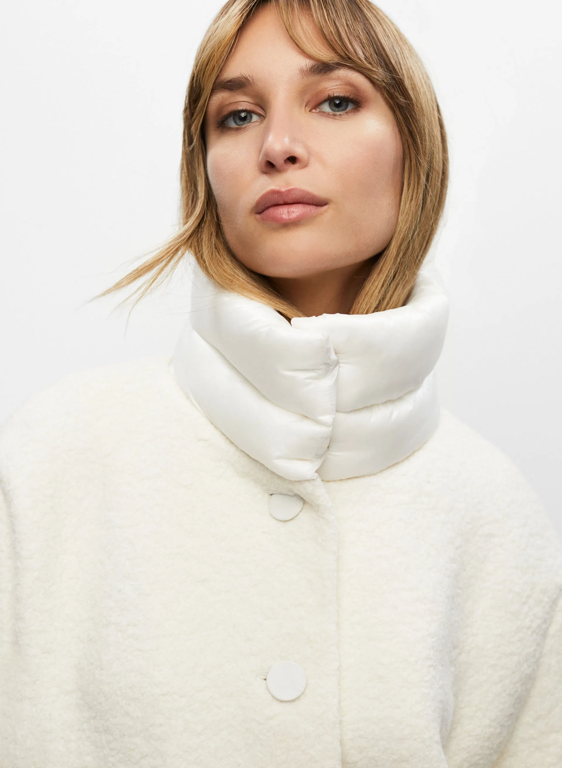 Boiled Wool Blend Coat sold by Melanie Lyne product image thumbnail 3