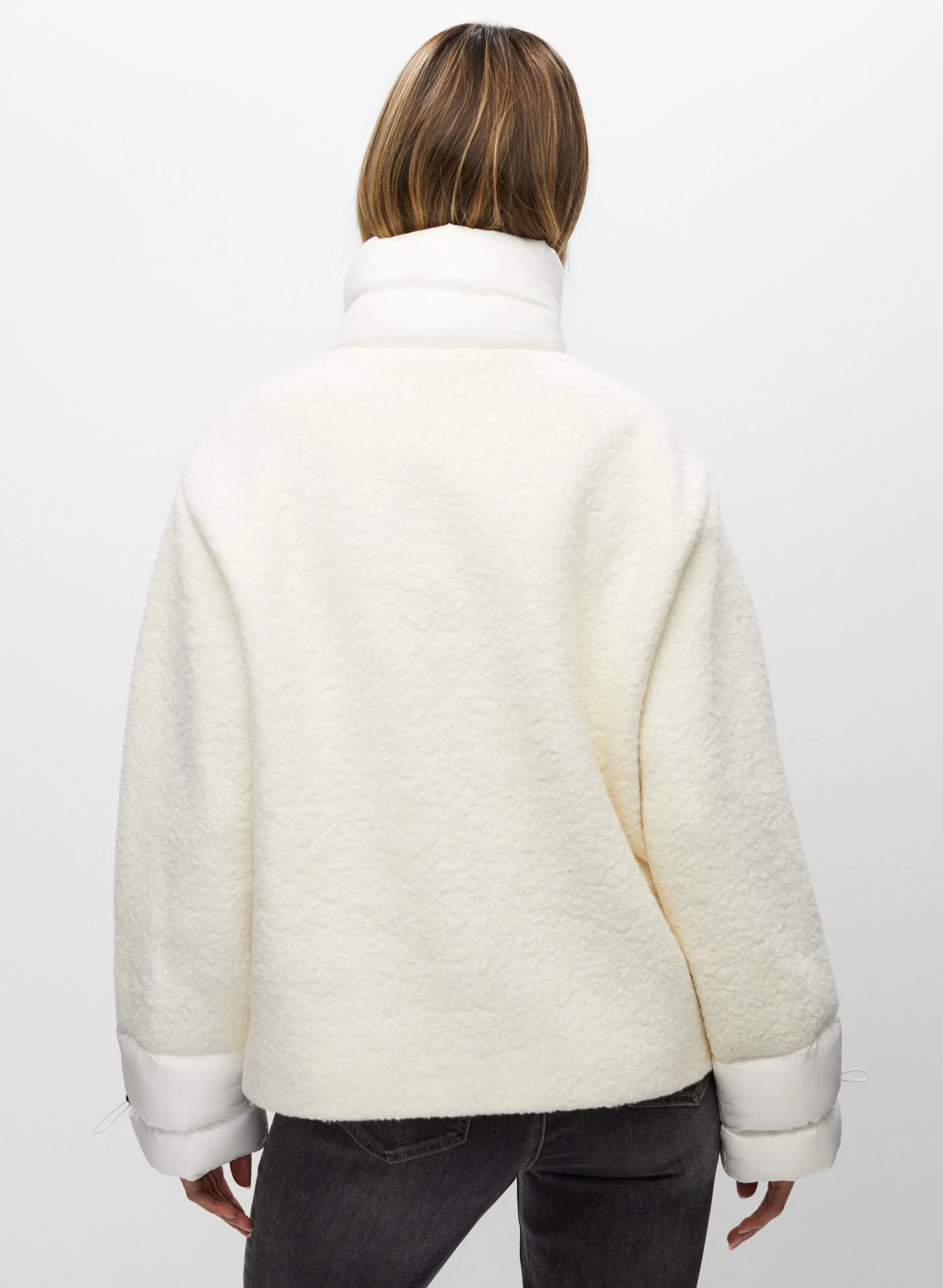 Boiled Wool Blend Coat sold by Melanie Lyne product image thumbnail 2