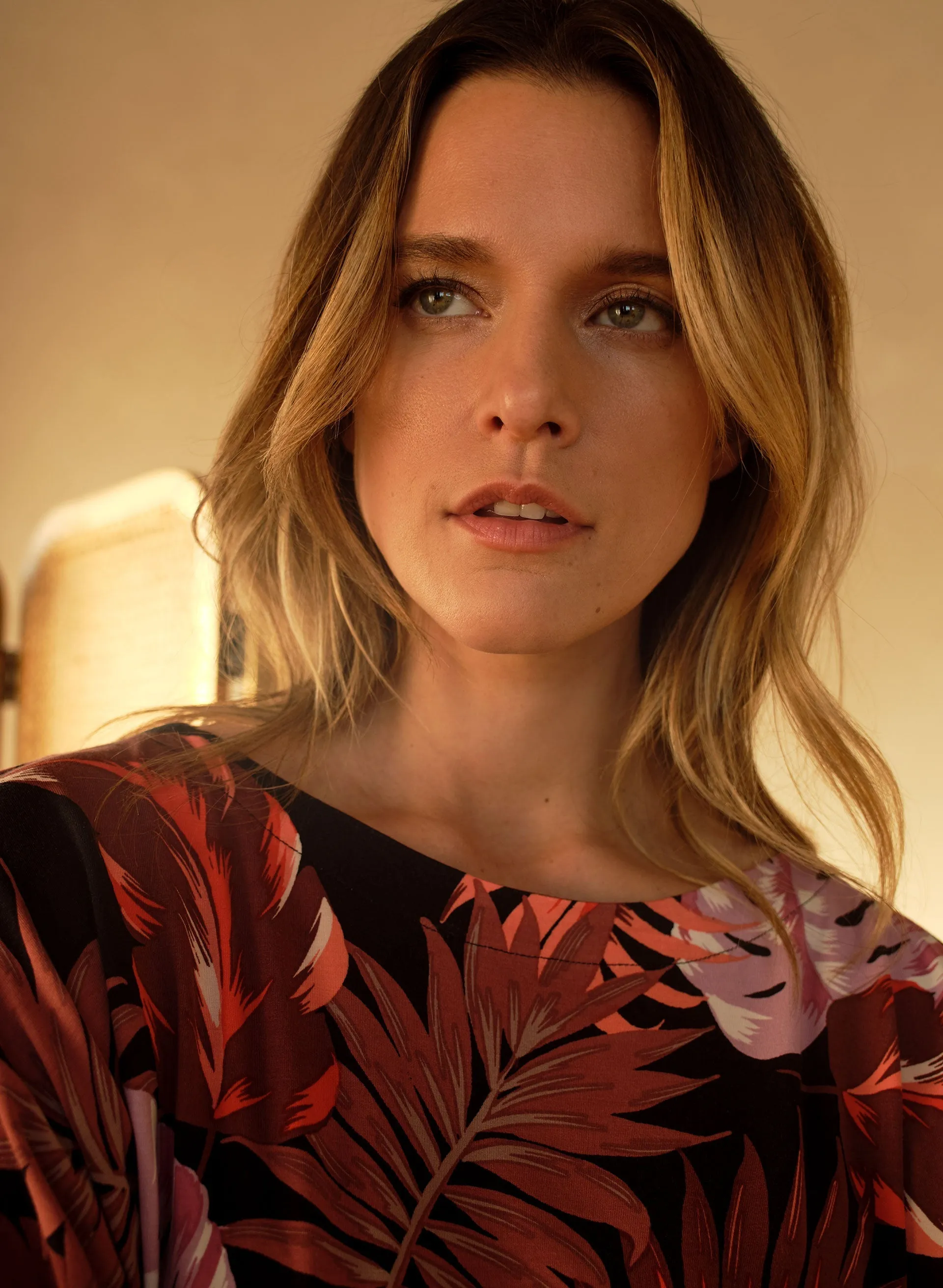 Palm Print Dolman Sleeve Top sold by Melanie Lyne product image thumbnail 2