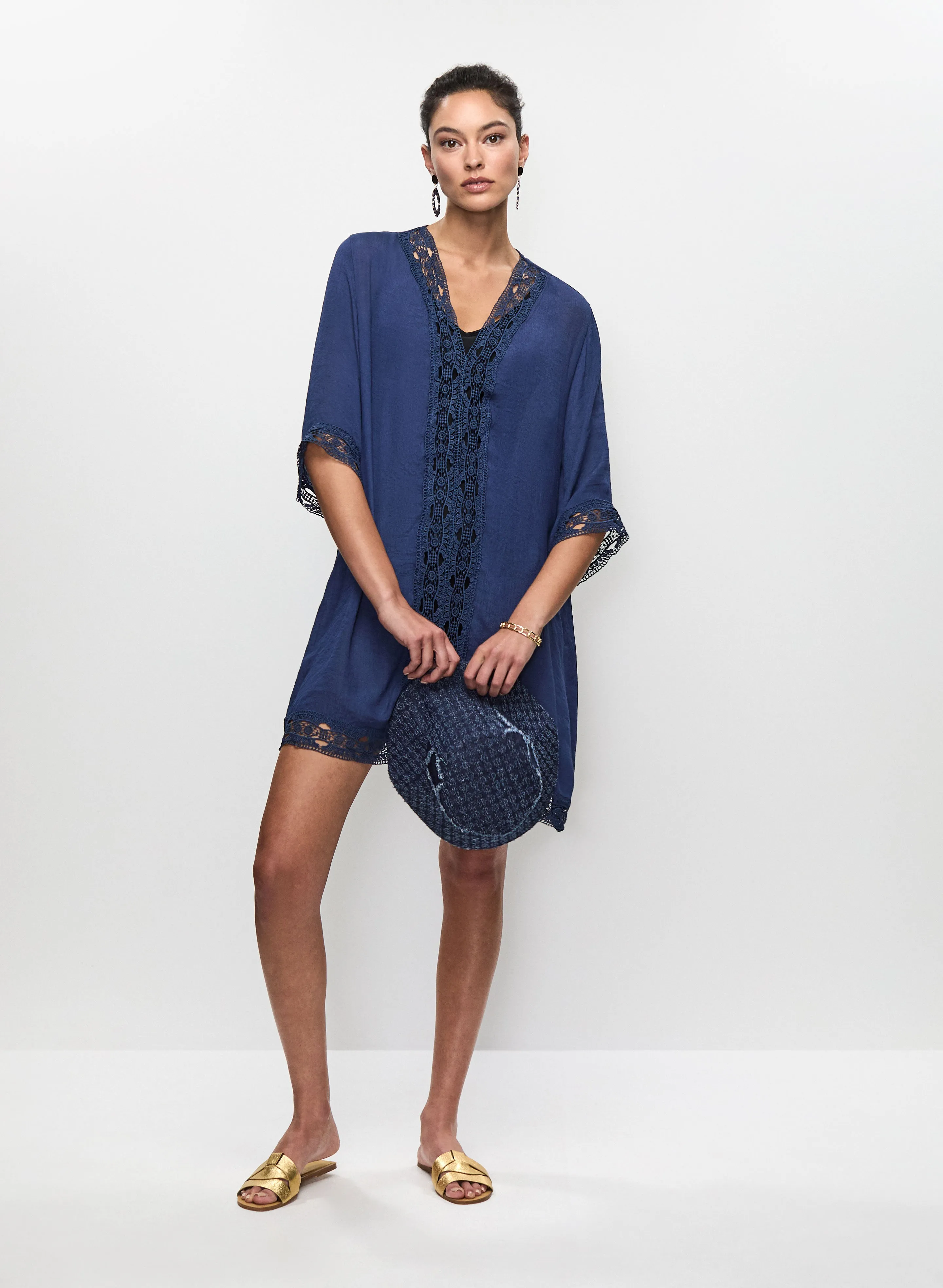 Crochet Lace Cover-Up sold by Melanie Lyne product image thumbnail 3