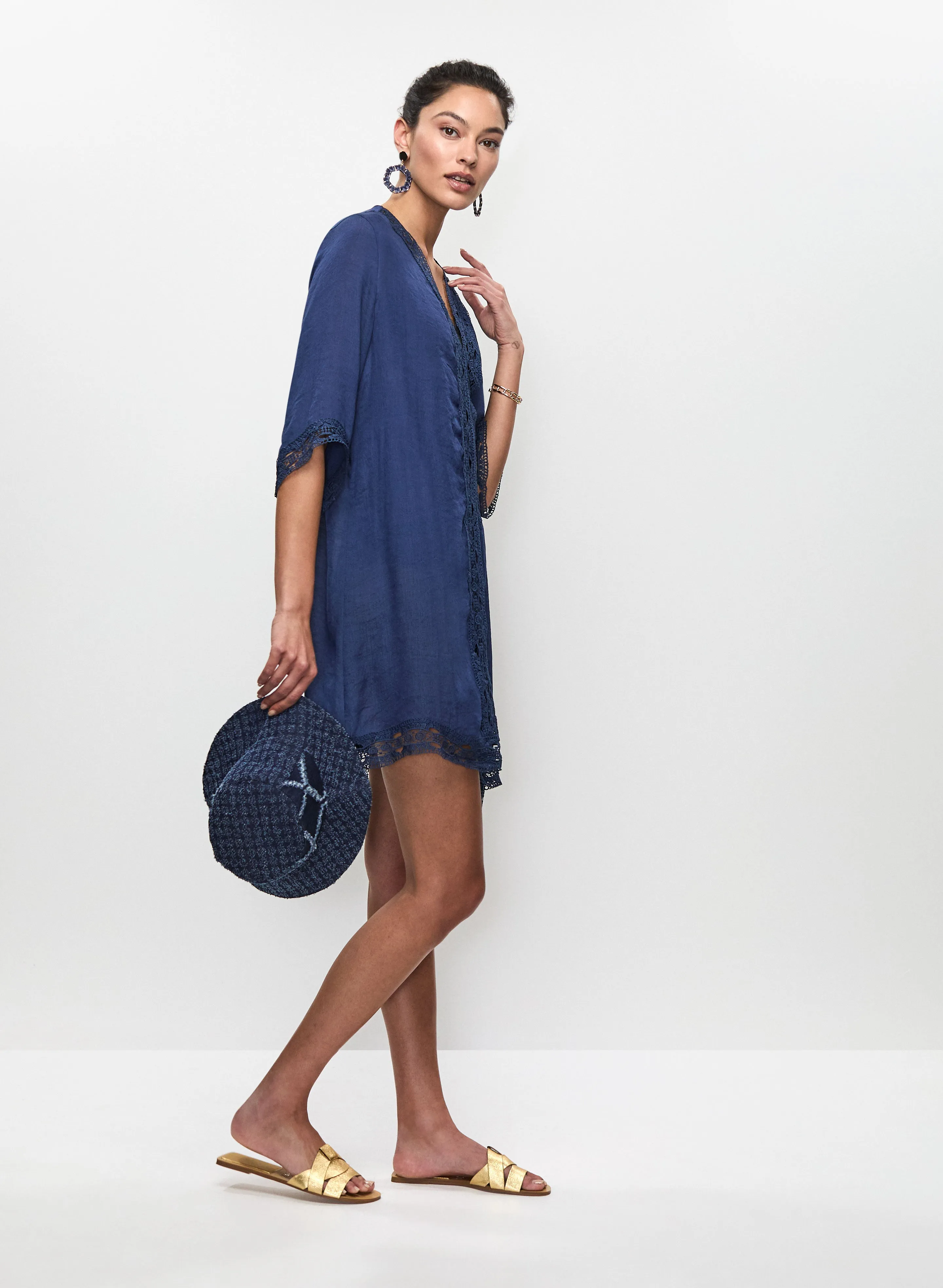 Crochet Lace Cover-Up sold by Melanie Lyne product image thumbnail 5