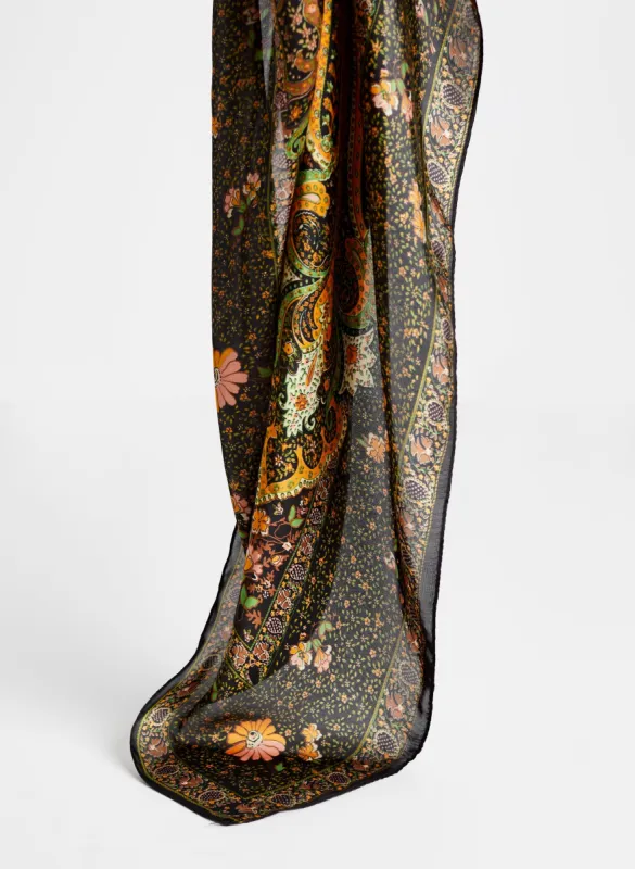 Floral Print Square Scarf sold by Melanie Lyne