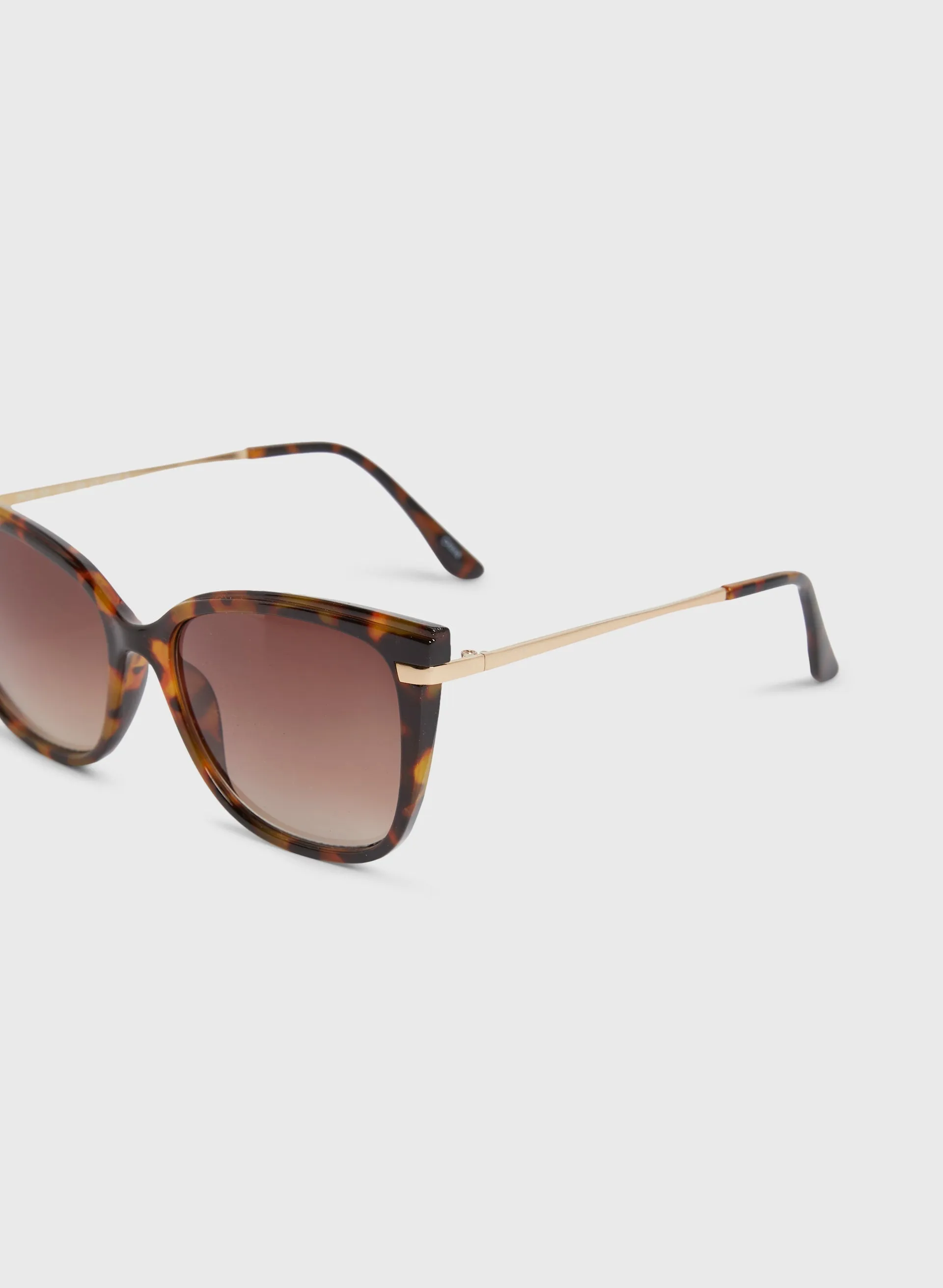 Tortoise Detail Sunglasses sold by Melanie Lyne product image thumbnail 2