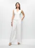 Tencel-Linen Vest & Wide Leg Pants sold by Melanie Lyne