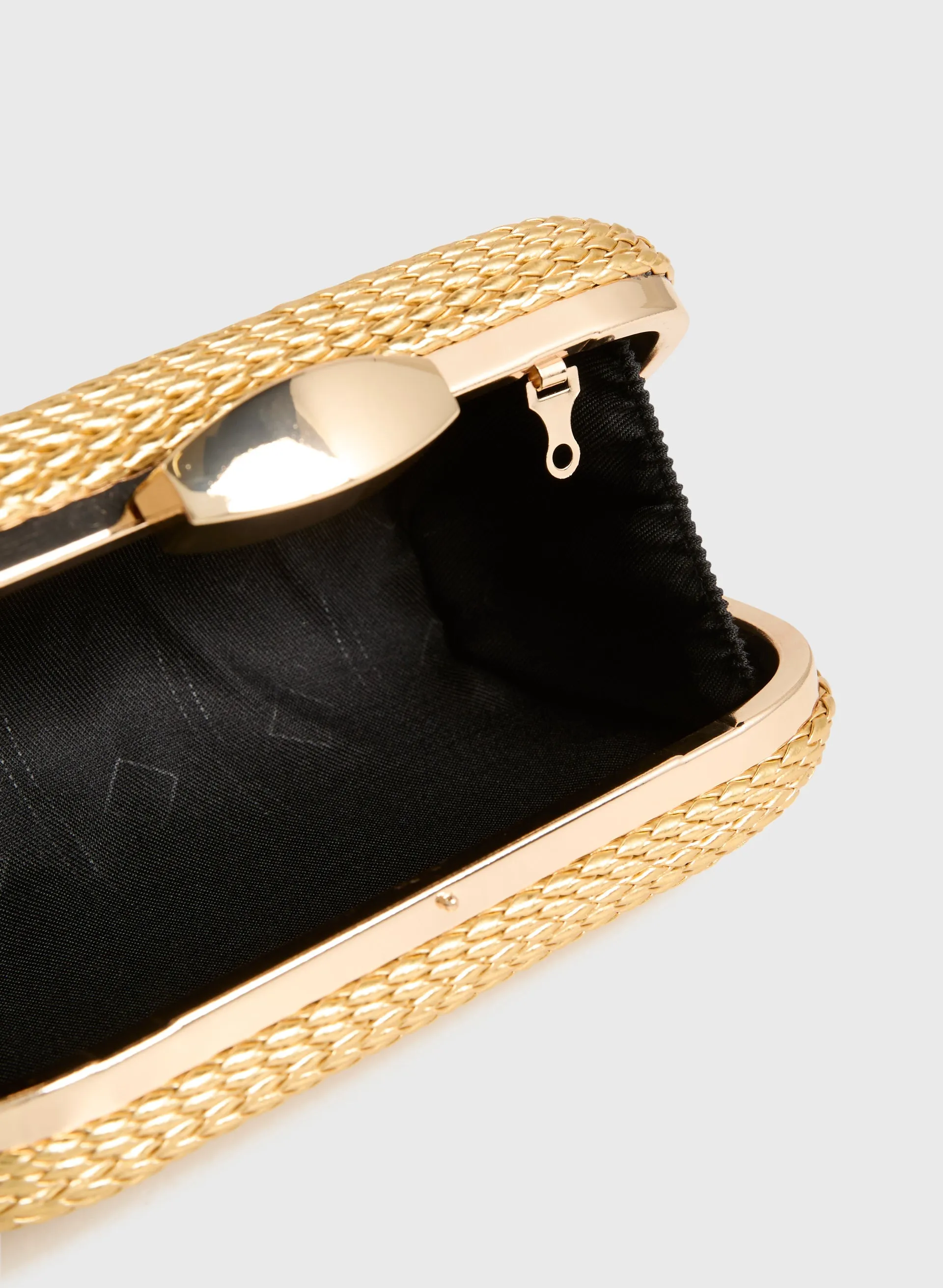 Metallic String Clutch sold by Melanie Lyne product image thumbnail 5