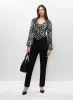 Polka Dot Chiffon Top & Slim Leg Pants sold by Melanie Lyne
