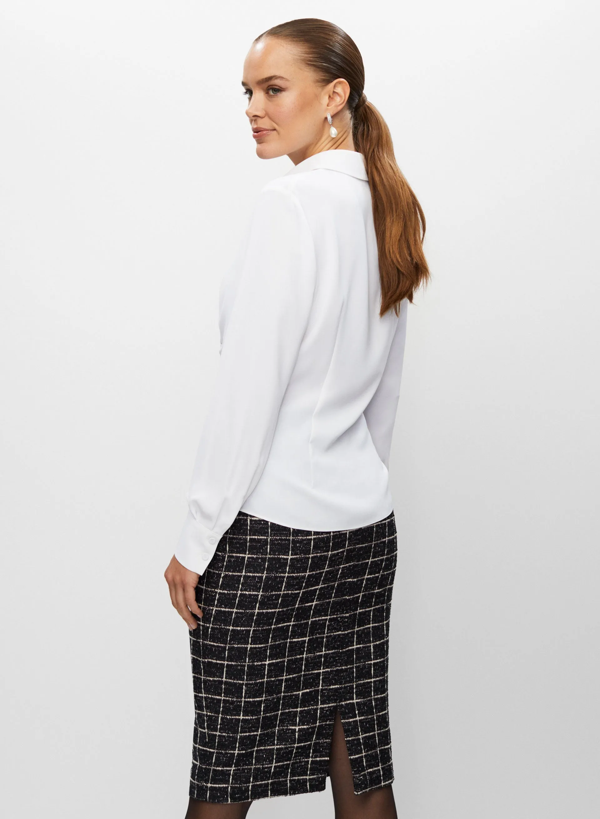 Essential Button Down Blouse sold by Melanie Lyne product image thumbnail 4