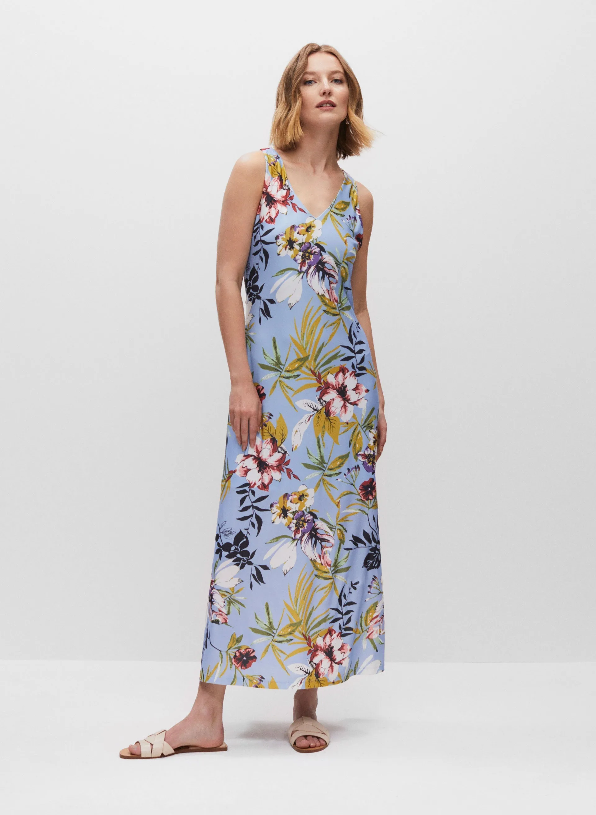 Floral Print Maxi Dress sold by Melanie Lyne