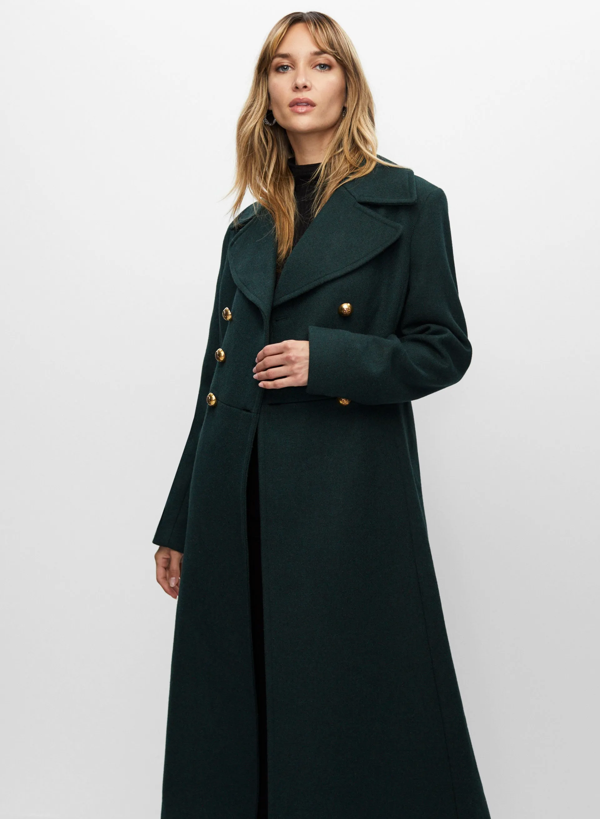 Twill Wool Blend Coat sold by Melanie Lyne product image thumbnail 4