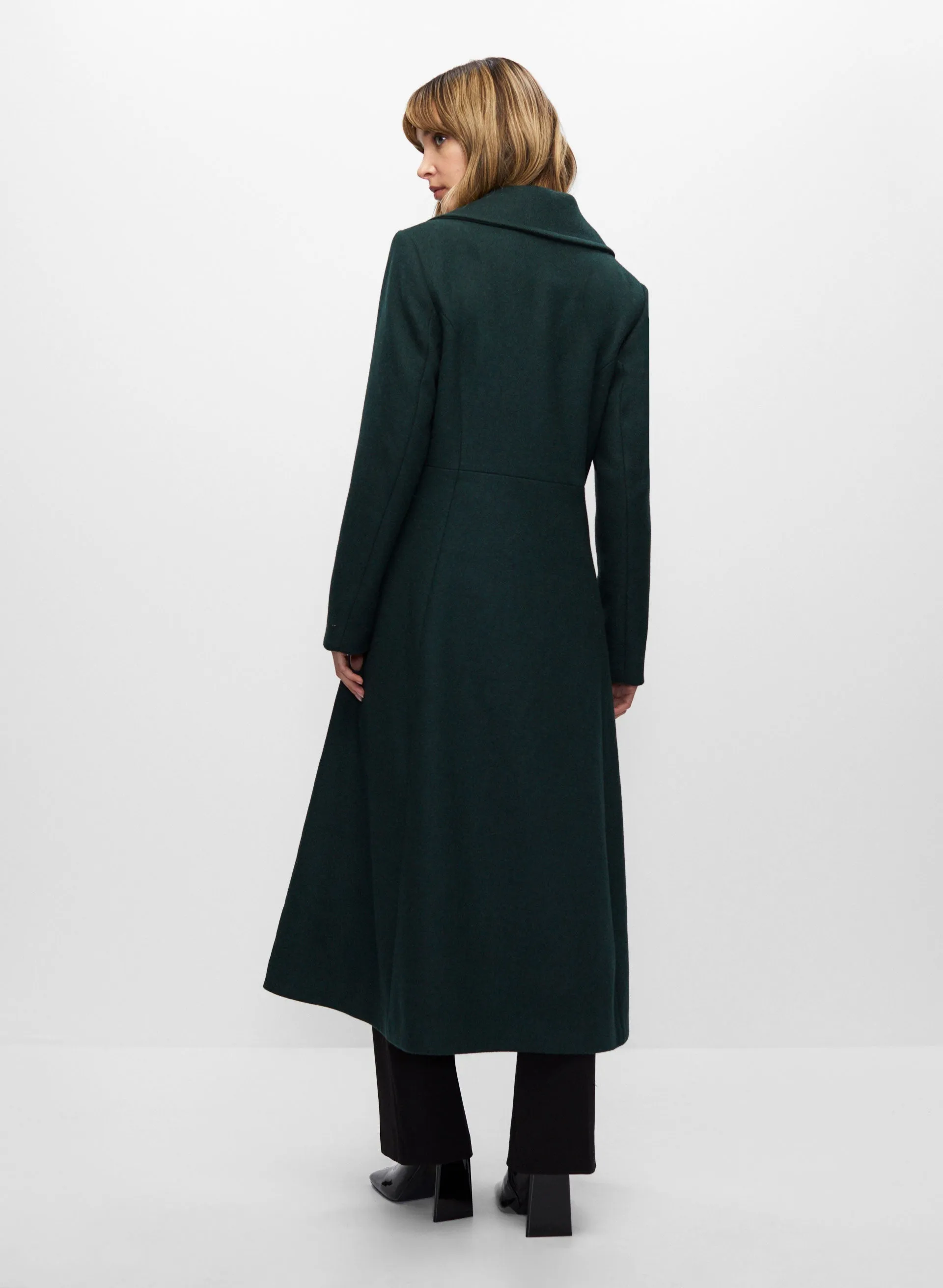 Twill Wool Blend Coat sold by Melanie Lyne product image thumbnail 2