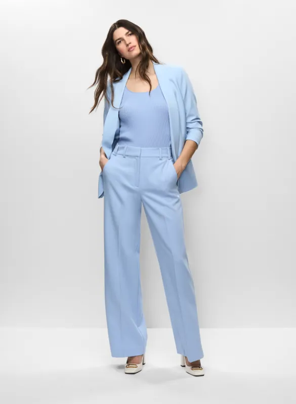 Roll-Up Sleeve Jacket & Wide Leg Pants sold by Melanie Lyne