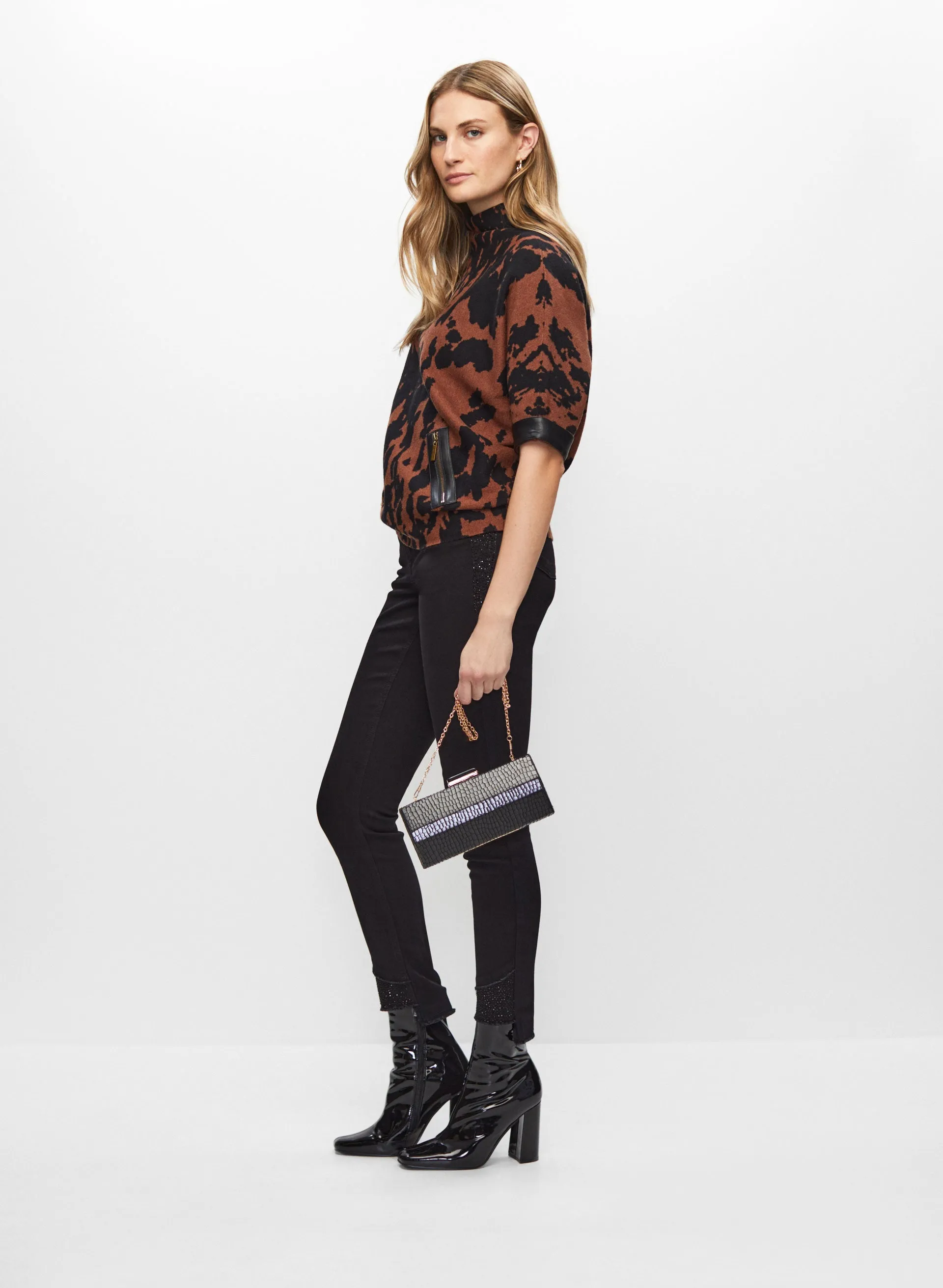 Joseph Ribkoff - Slim Leg Pants sold by Melanie Lyne product image thumbnail 5