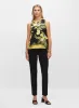 Lemon Print Double Layer Blouse sold by Melanie Lyne