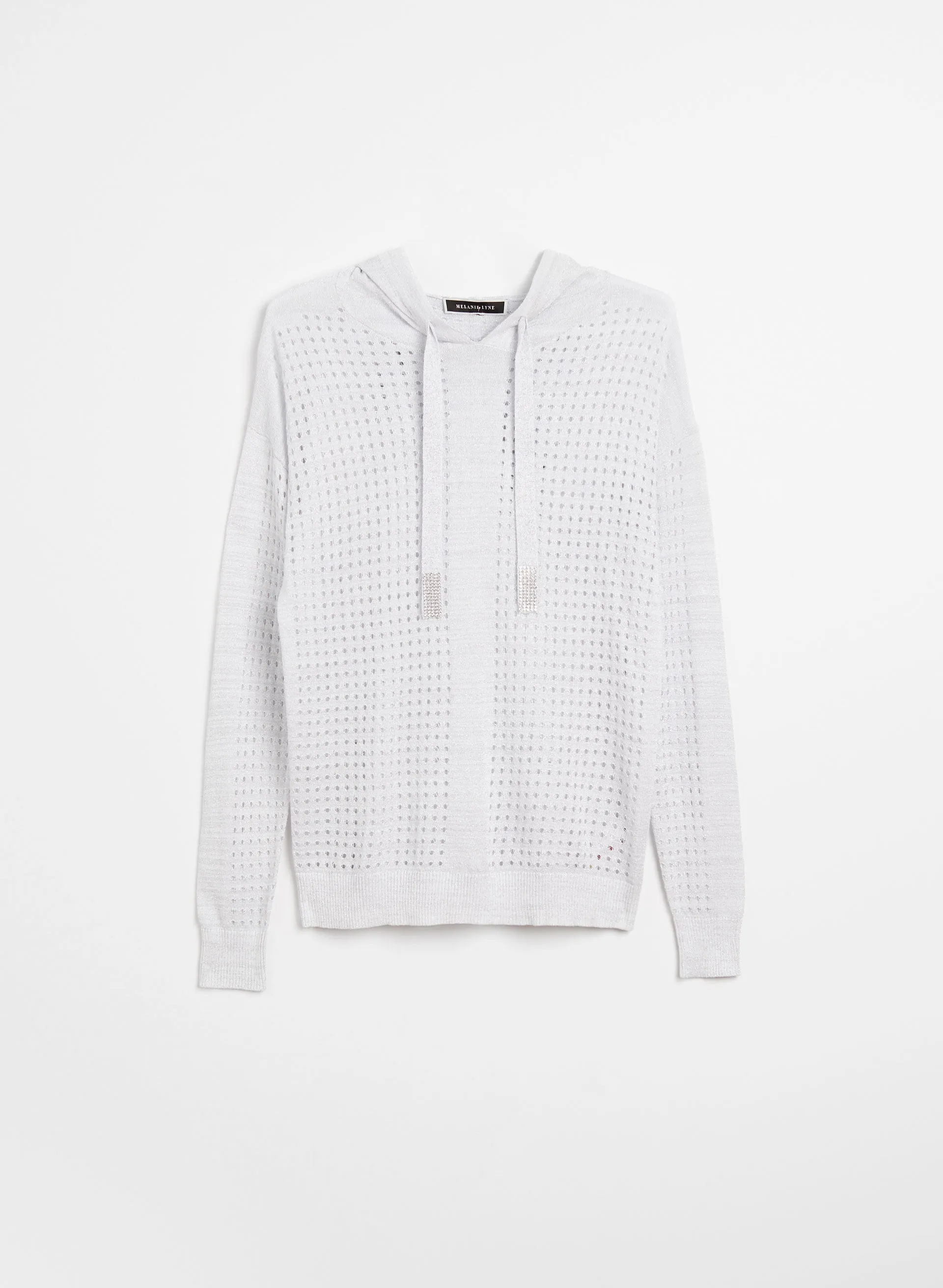 Open Weave Hooded Pullover sold by Melanie Lyne product image thumbnail 5