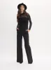 Mesh Sleeves Tube Top & Wide Leg Jeans sold by Melanie Lyne