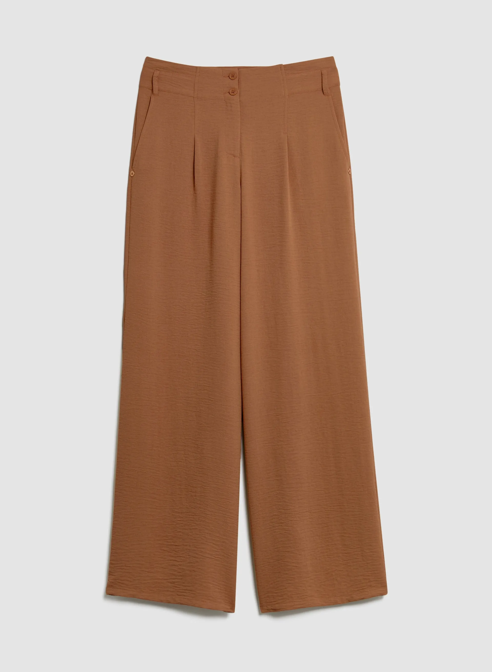 High-Waisted Crinkle Pants sold by Melanie Lyne product image thumbnail 5