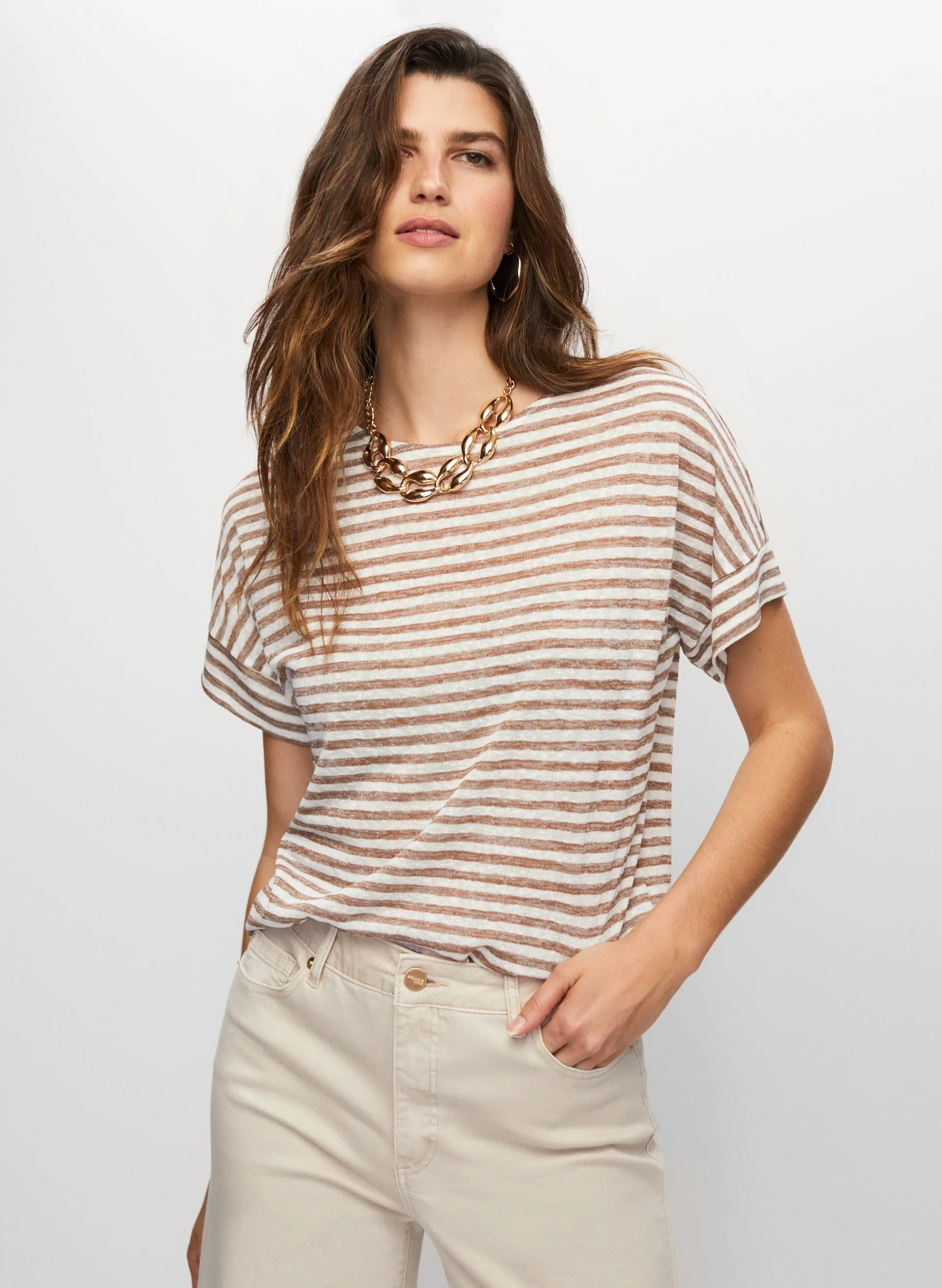 Stripe Print Top sold by Melanie Lyne