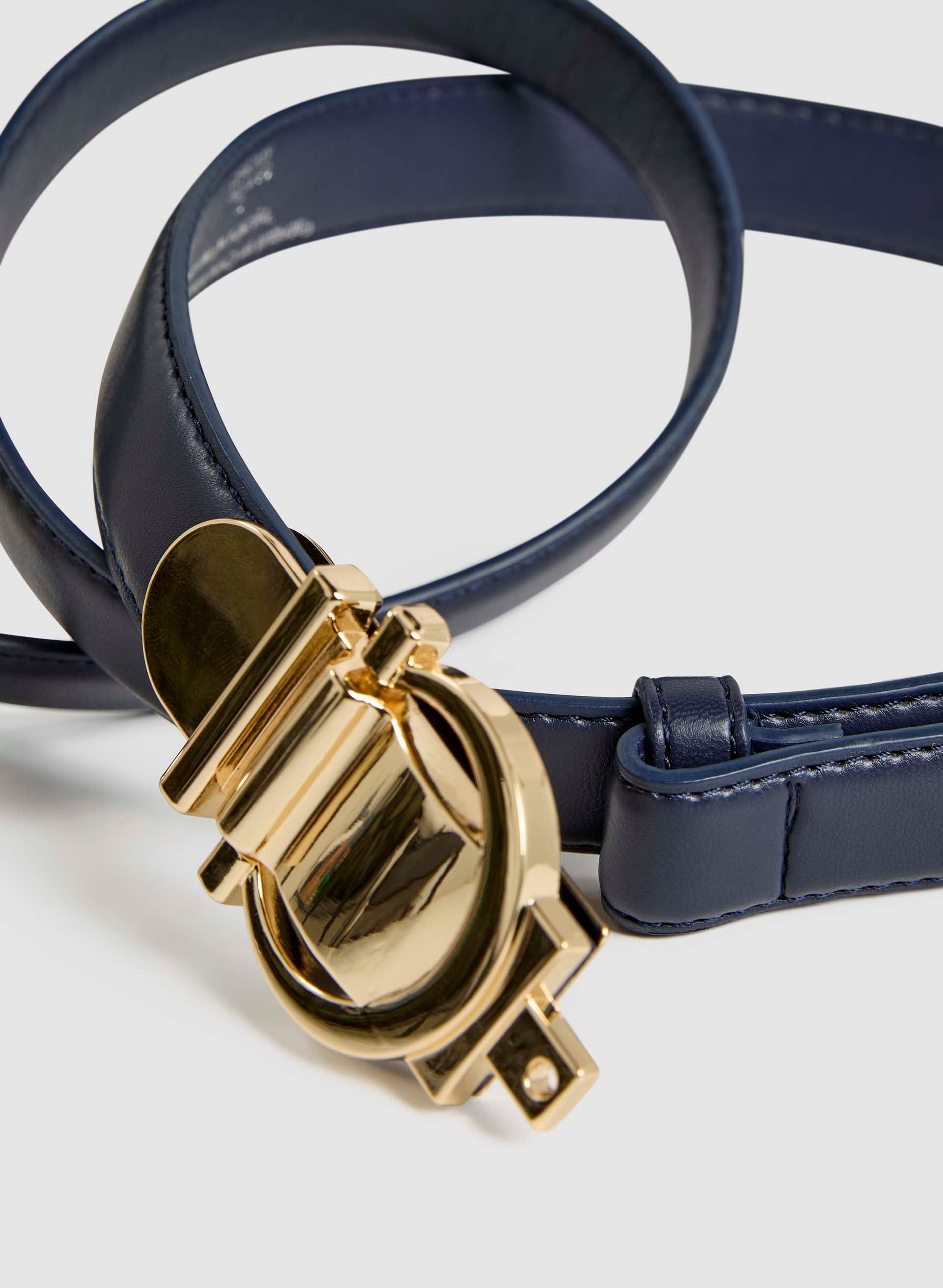 Adjustable Belt With Metallic Buckle sold by Melanie Lyne product image thumbnail 2