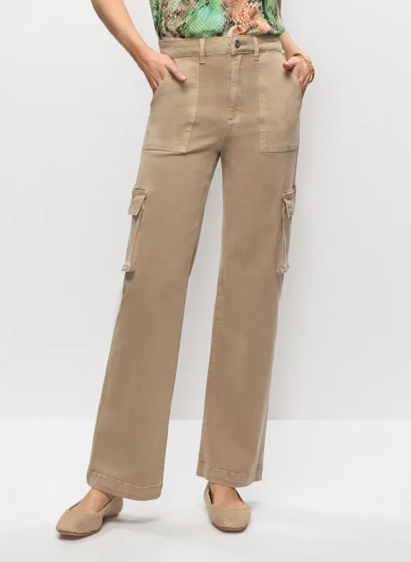 Wide Leg Cargo Jeans sold by Melanie Lyne
