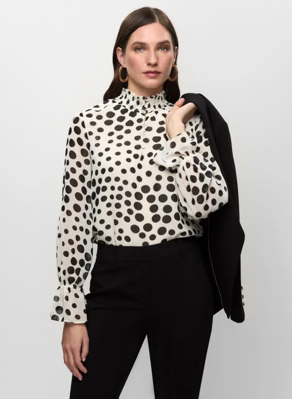 Polka Dot Chiffon Blouse sold by Melanie Lyne