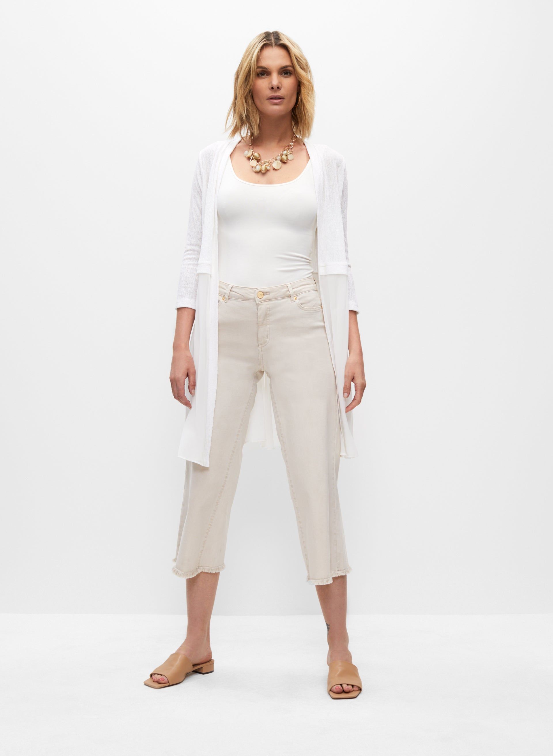 Drop Shoulder Duster sold by Melanie Lyne