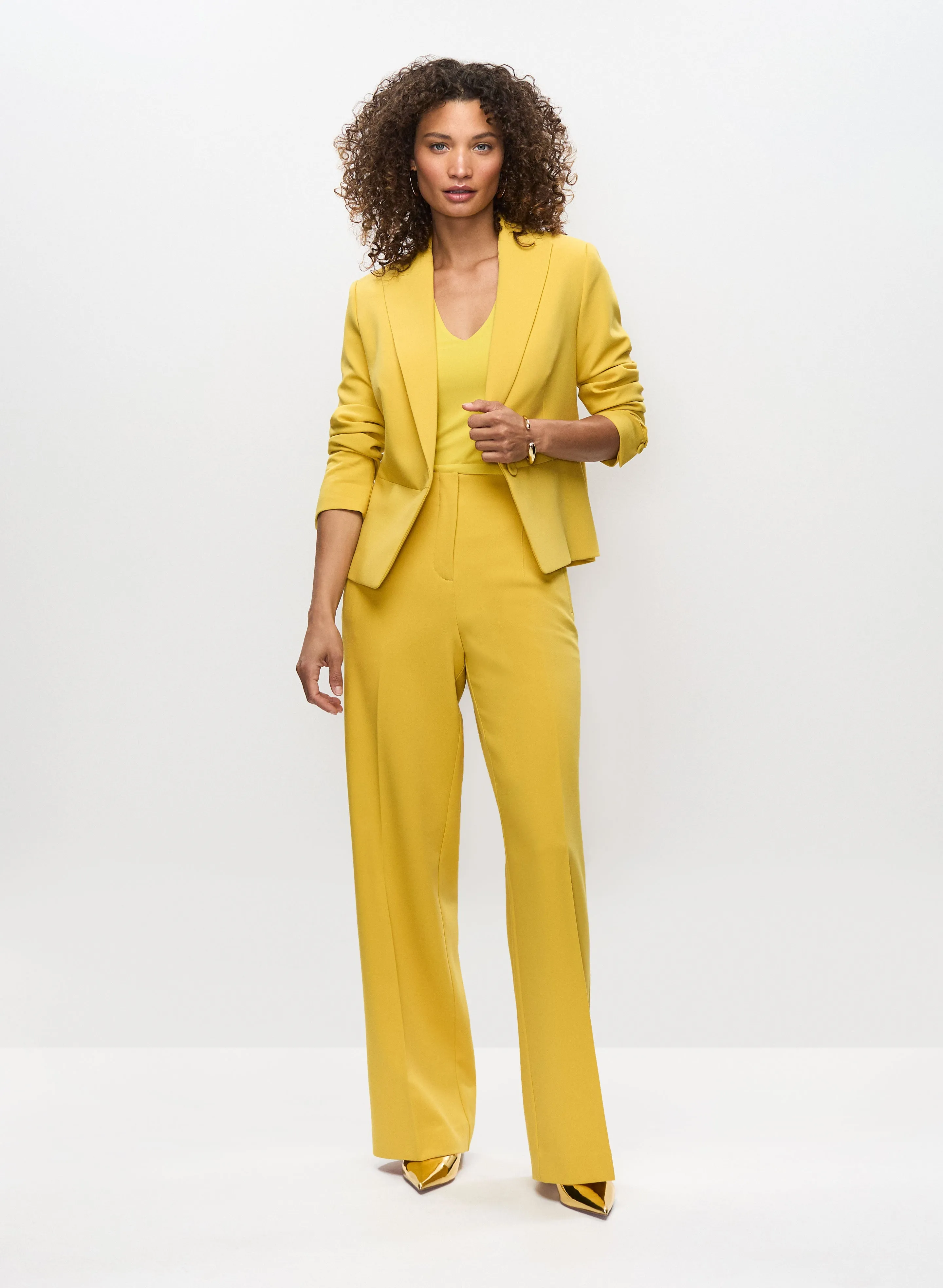 Cropped Blazer & Soho Wide Leg Pants sold by Melanie Lyne