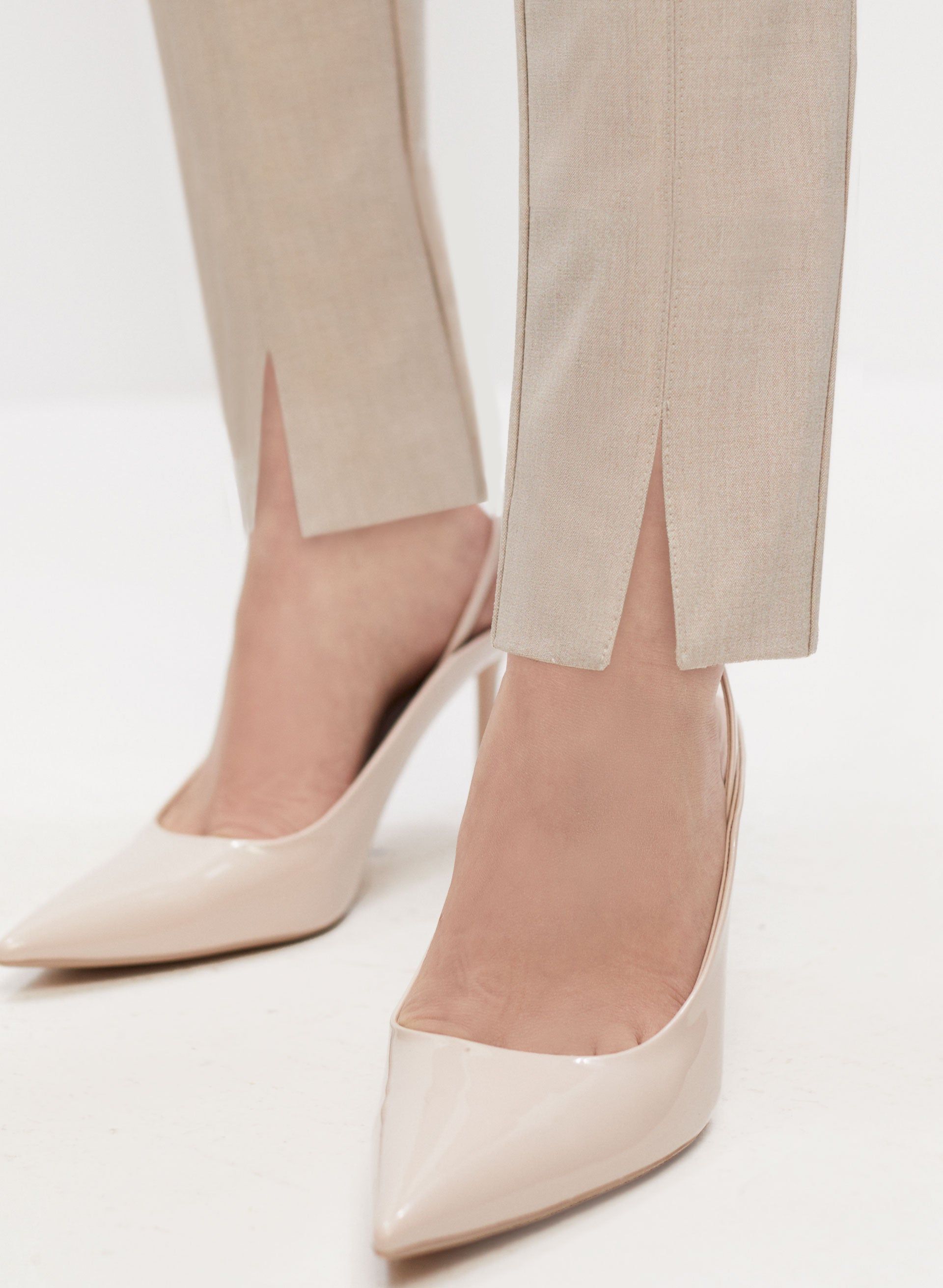 Amber Zip Detail Slim Leg Pants sold by Melanie Lyne product image thumbnail 3