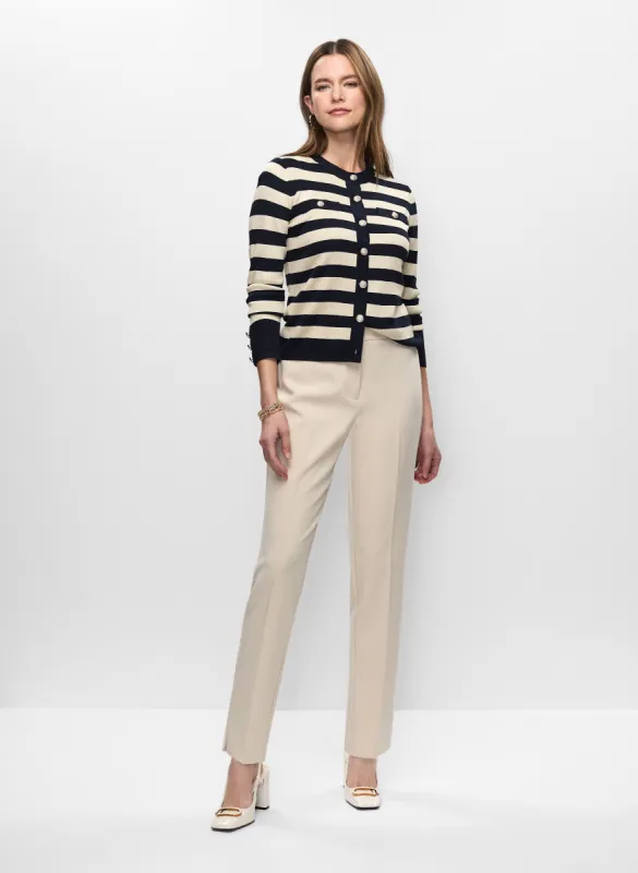 Striped Cardigan & Slim Leg Pants sold by Melanie Lyne