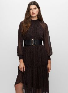 Ruched Polka Dot Dress sold by Melanie Lyne