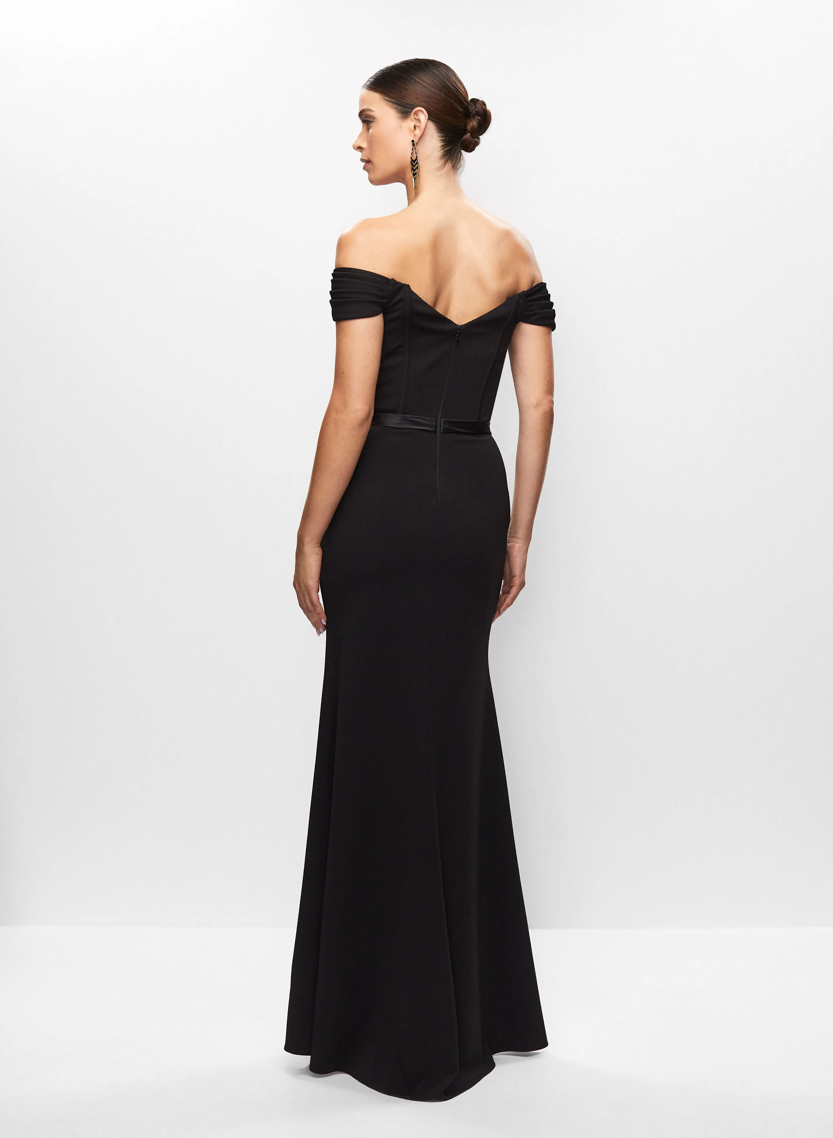 Off-the-Shoulder Mermaid Dress sold by Melanie Lyne product image thumbnail 2