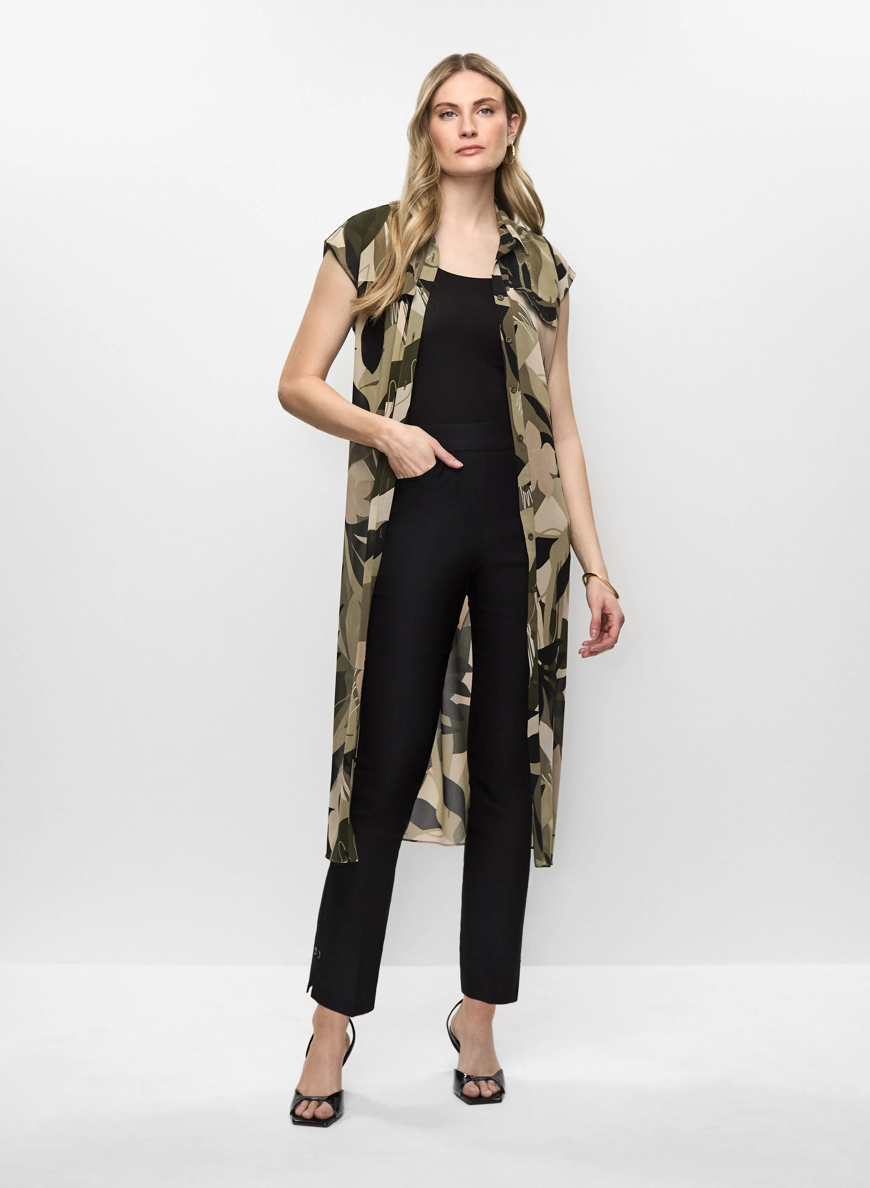 Pull-On Slim Leg Pants sold by Melanie Lyne product image thumbnail 3