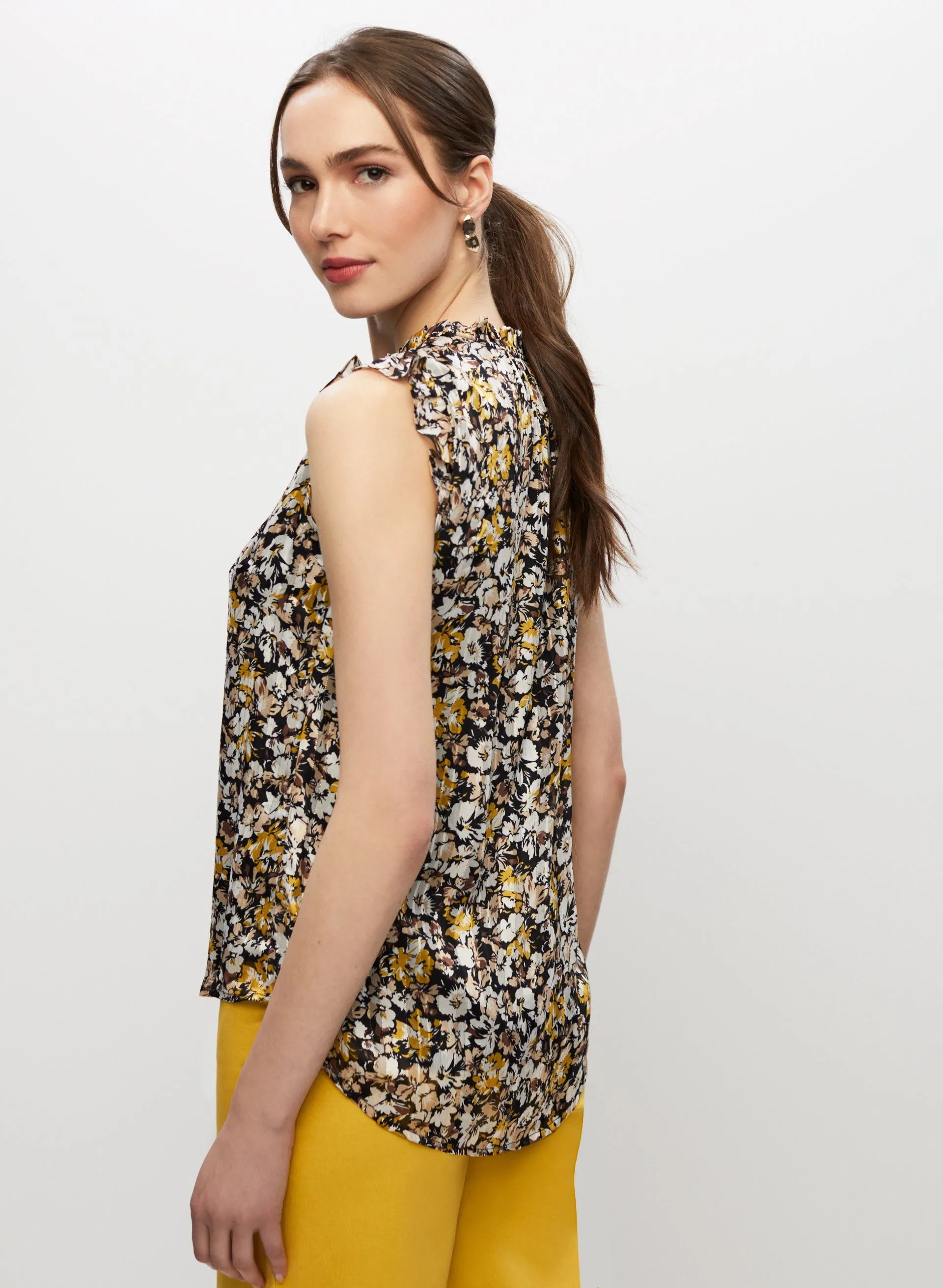 Floral Print Top sold by Melanie Lyne product image thumbnail 4