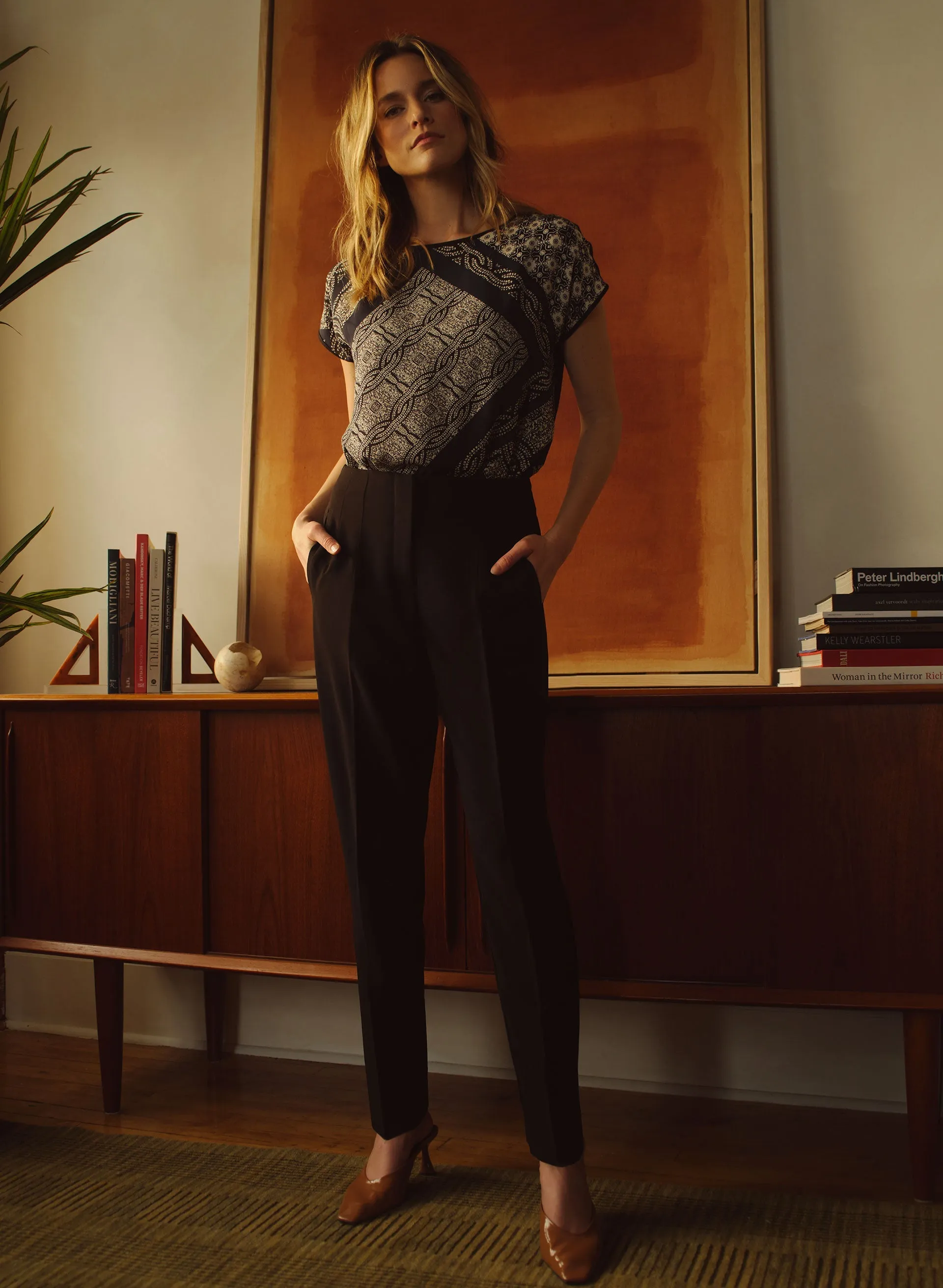 Juliette Slim Leg Pants sold by Melanie Lyne product image thumbnail 3