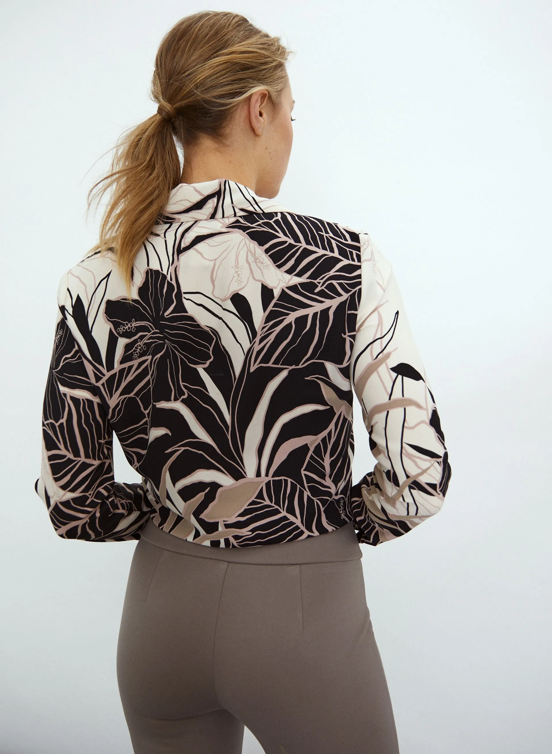 Joseph Ribkoff - Tropical Floral Print Blouse sold by Melanie Lyne product image thumbnail 4