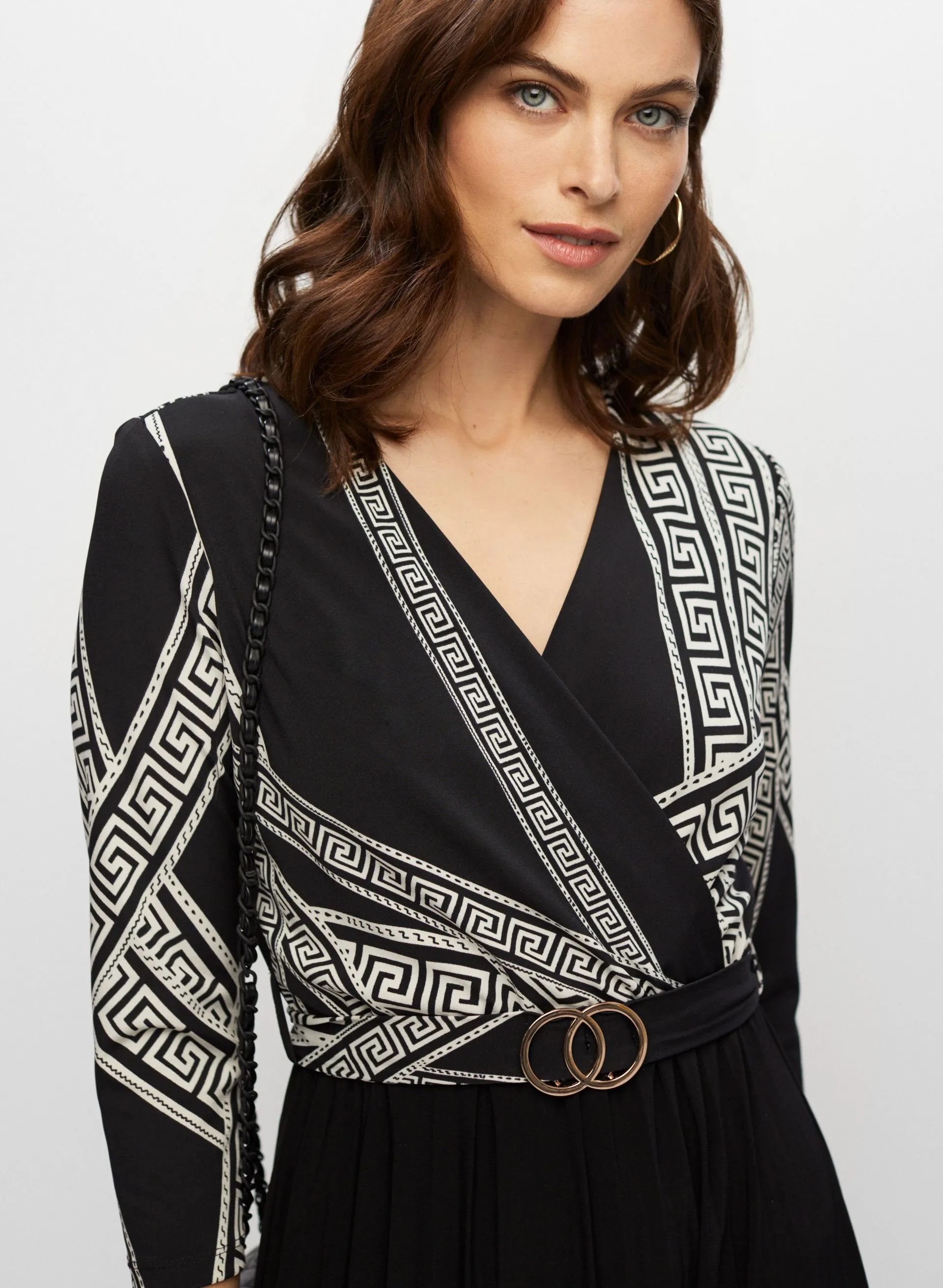 Geometric Print Midi Dress sold by Melanie Lyne product image thumbnail 2