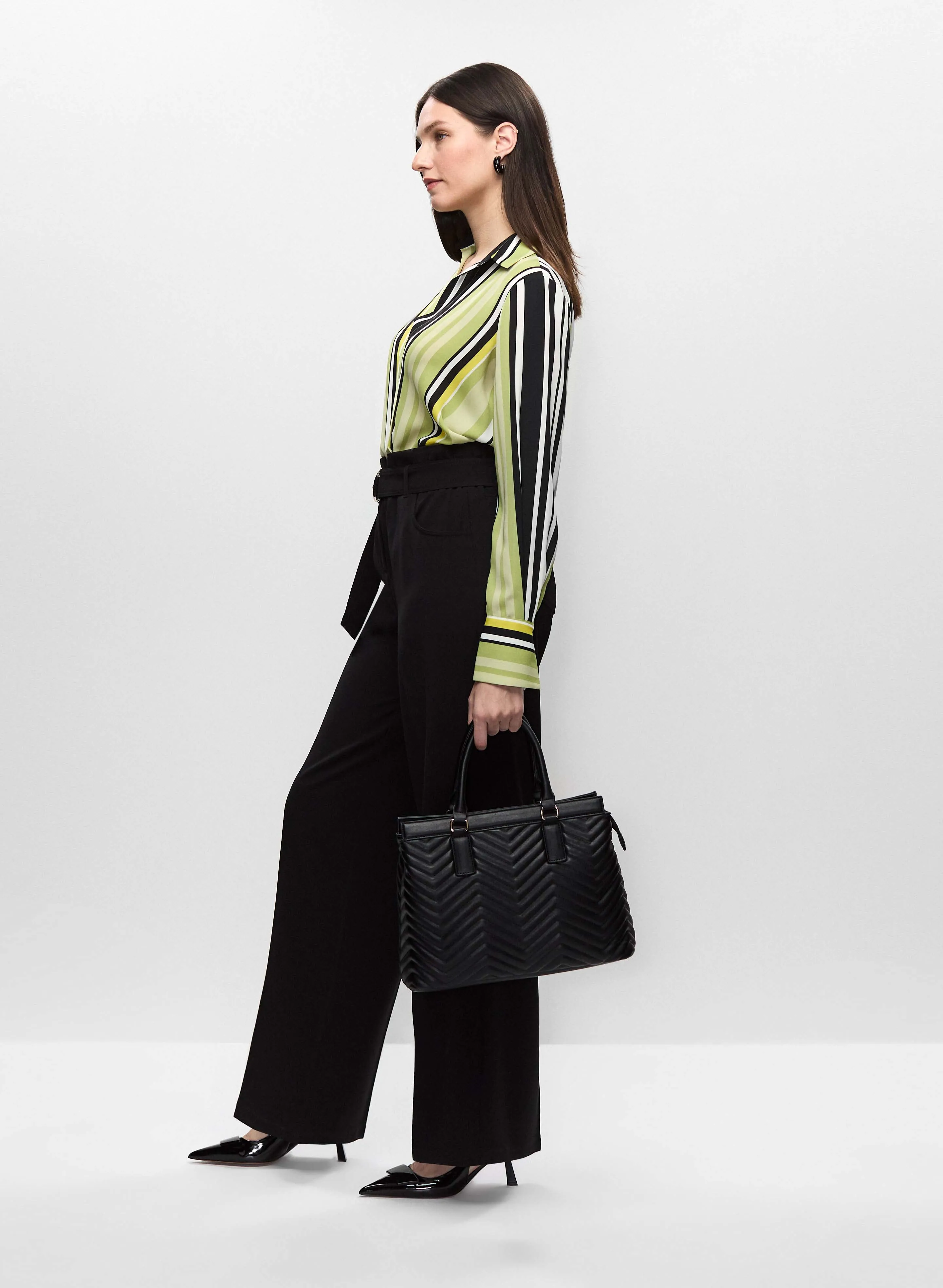 Belted Wide Leg Pants sold by Melanie Lyne product image thumbnail 5