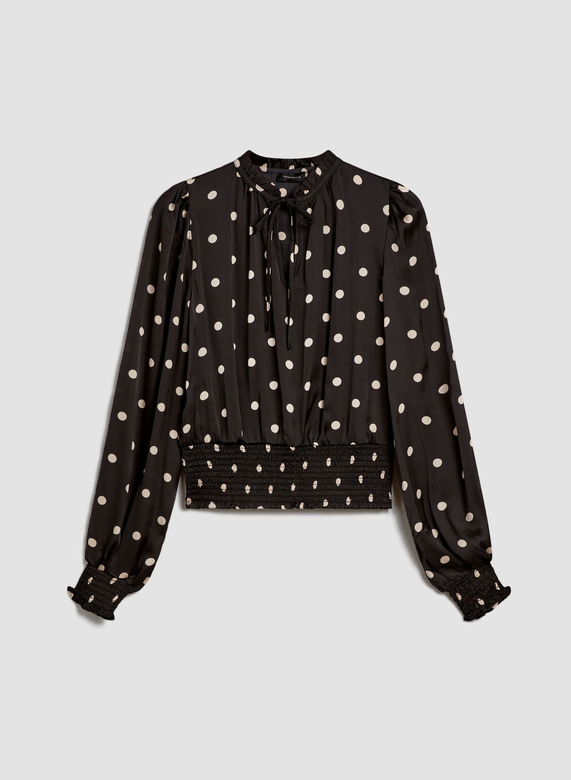 Polka Dot Print Blouse sold by Melanie Lyne product image thumbnail 5