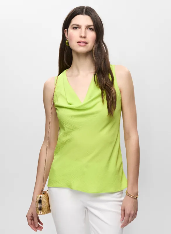 Joseph Ribkoff - Sleeveless Cowl Neck Top made by Melanie Lyne