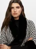 Faux Fur Trim Poncho sold by Melanie Lyne