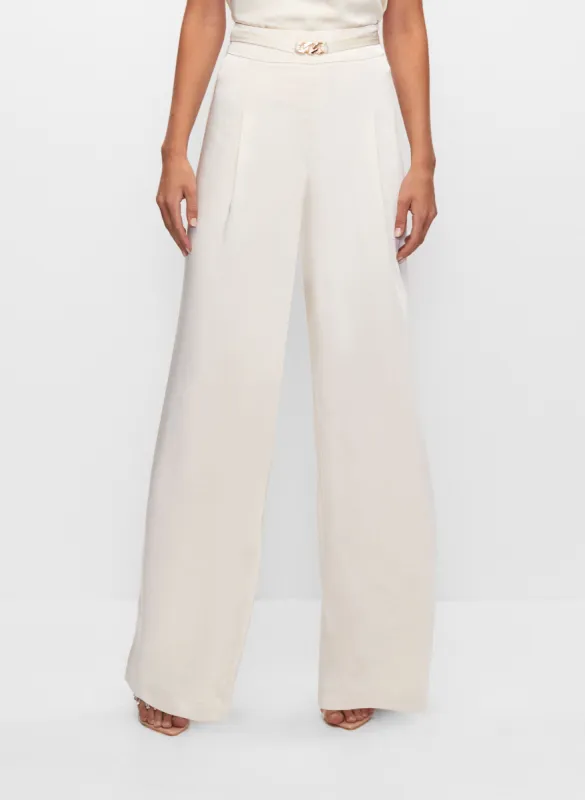 Belted Wide Leg Pants sold by Melanie Lyne
