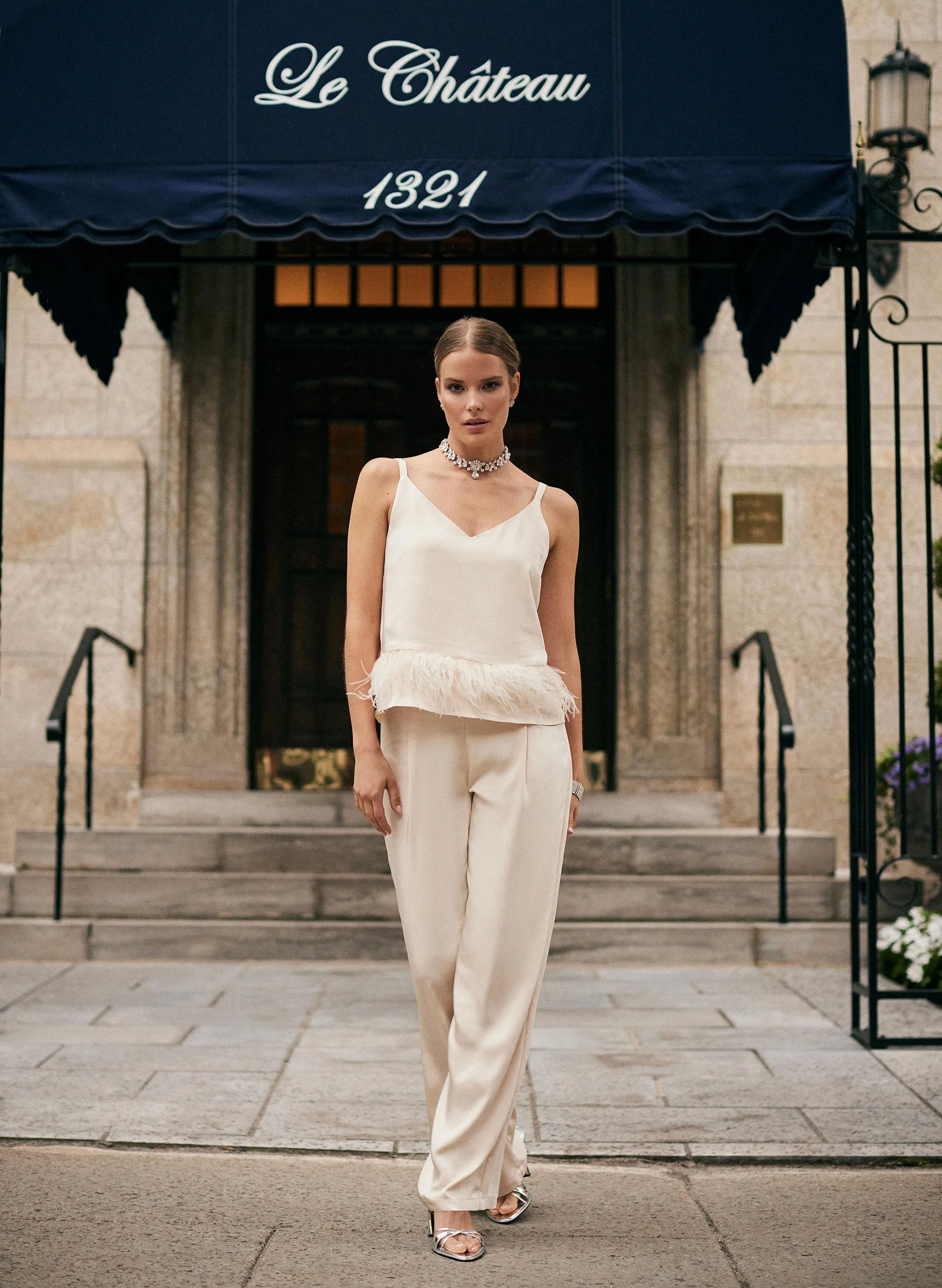 Belted Wide Leg Pants sold by Melanie Lyne product image thumbnail 3