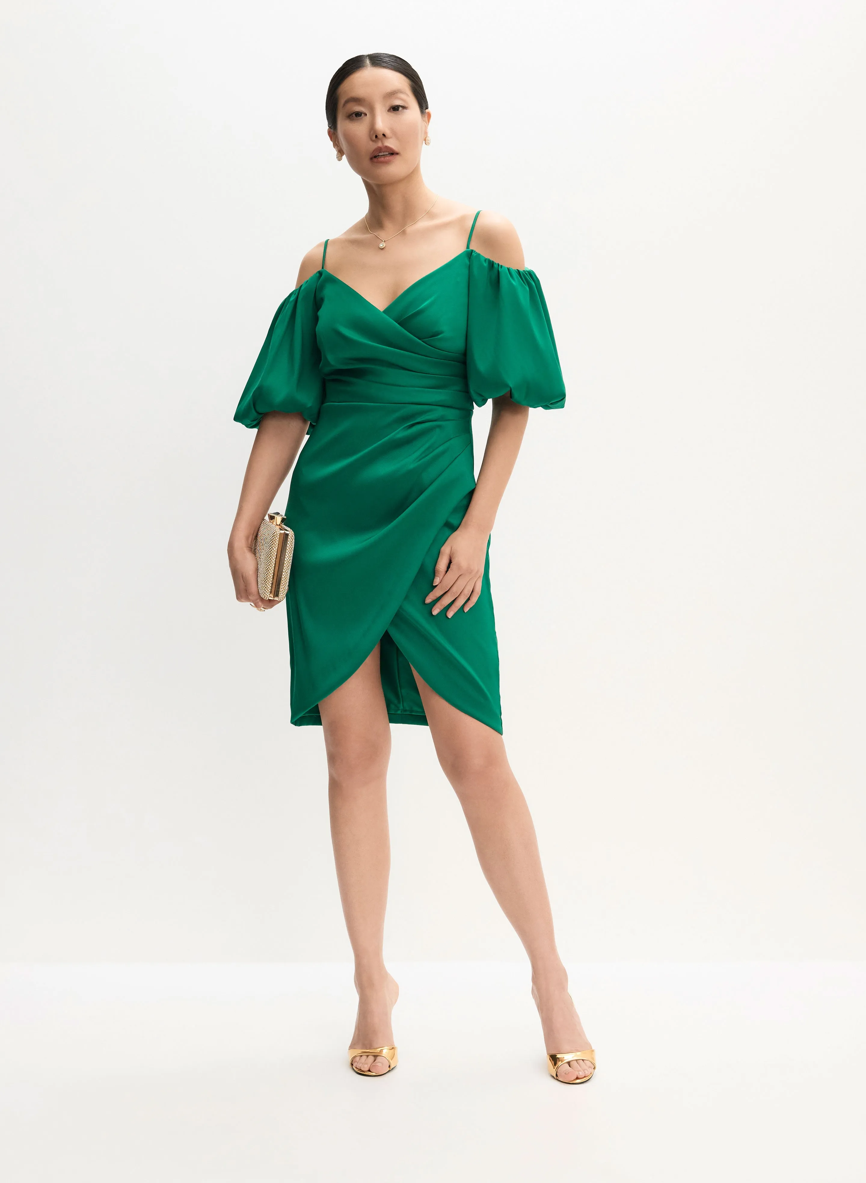 Short Balloon Sleeve Dress sold by Melanie Lyne