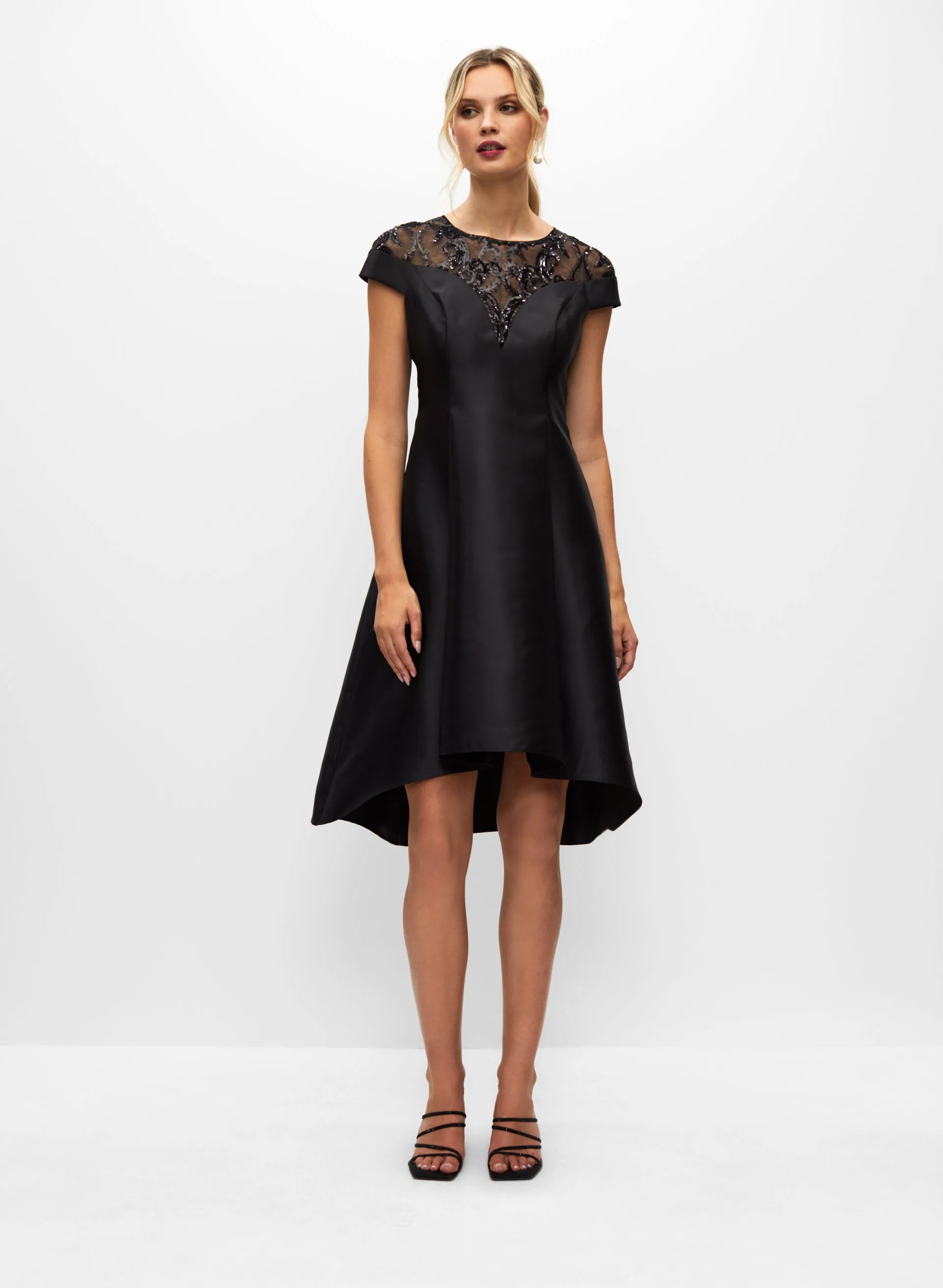 Adrianna Papell - Sequin Mesh Dress sold by Melanie Lyne