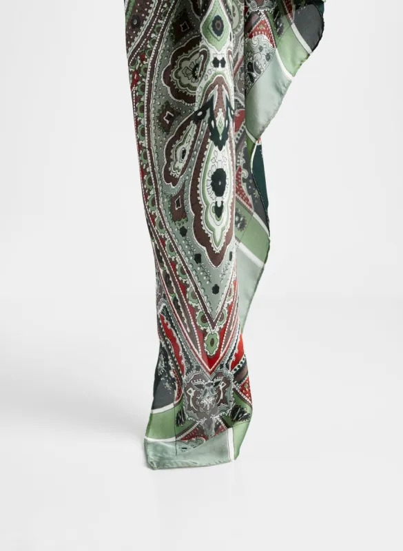 Paisley Print Square Scarf sold by Melanie Lyne