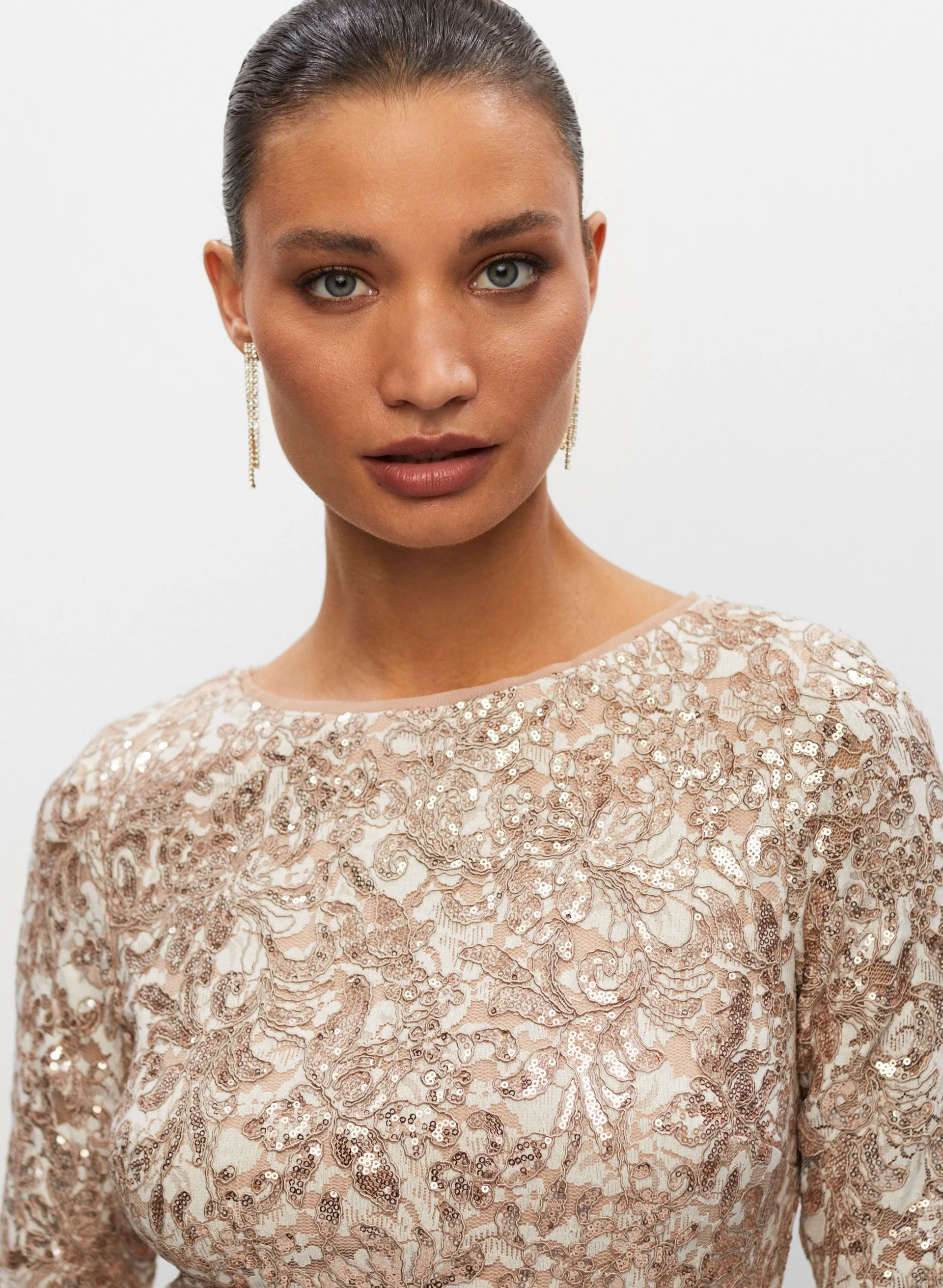 Lace Detail Dress sold by Melanie Lyne product image thumbnail 2