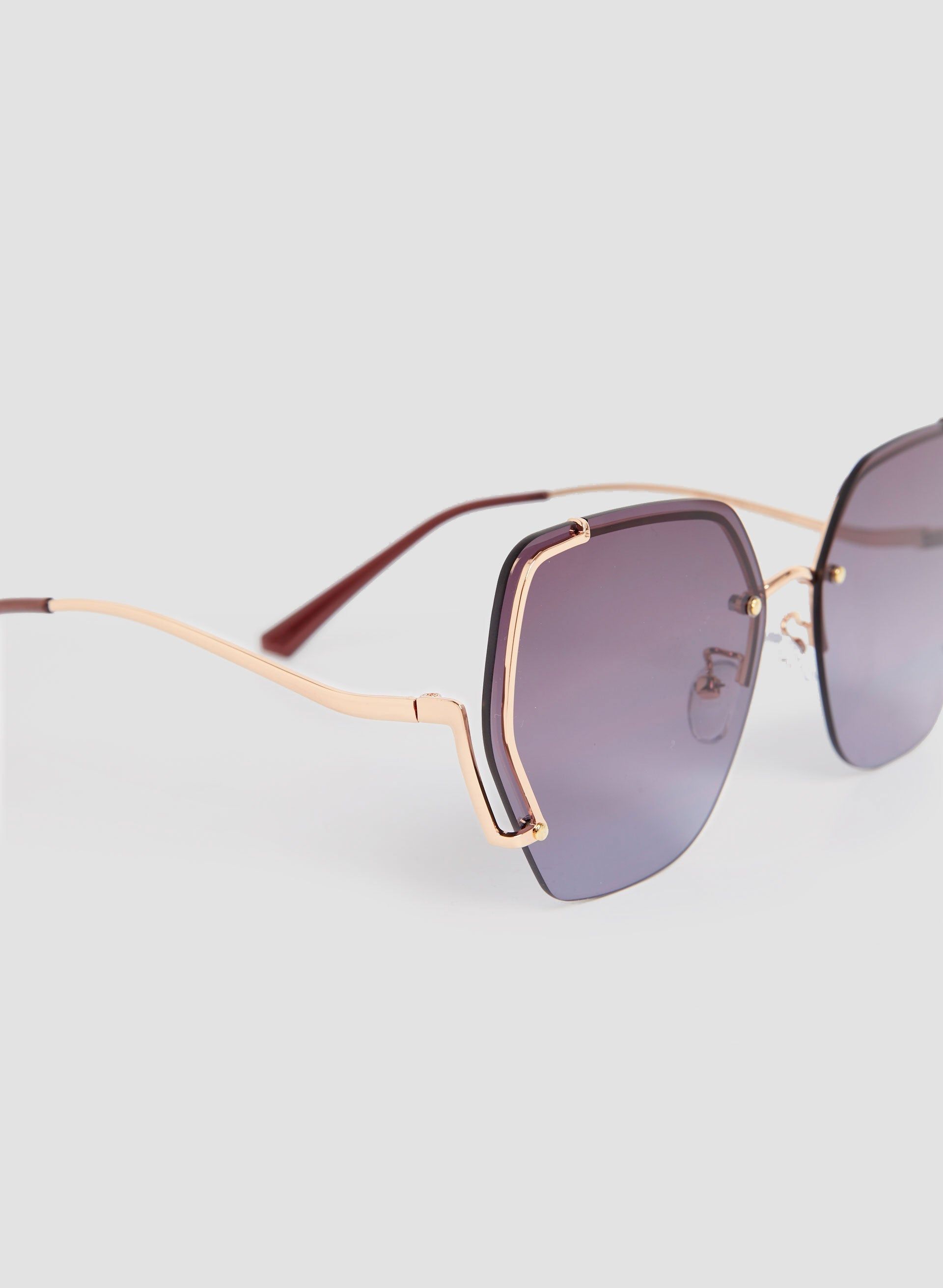 Wire Frame Sunglasses sold by Melanie Lyne product image thumbnail 2